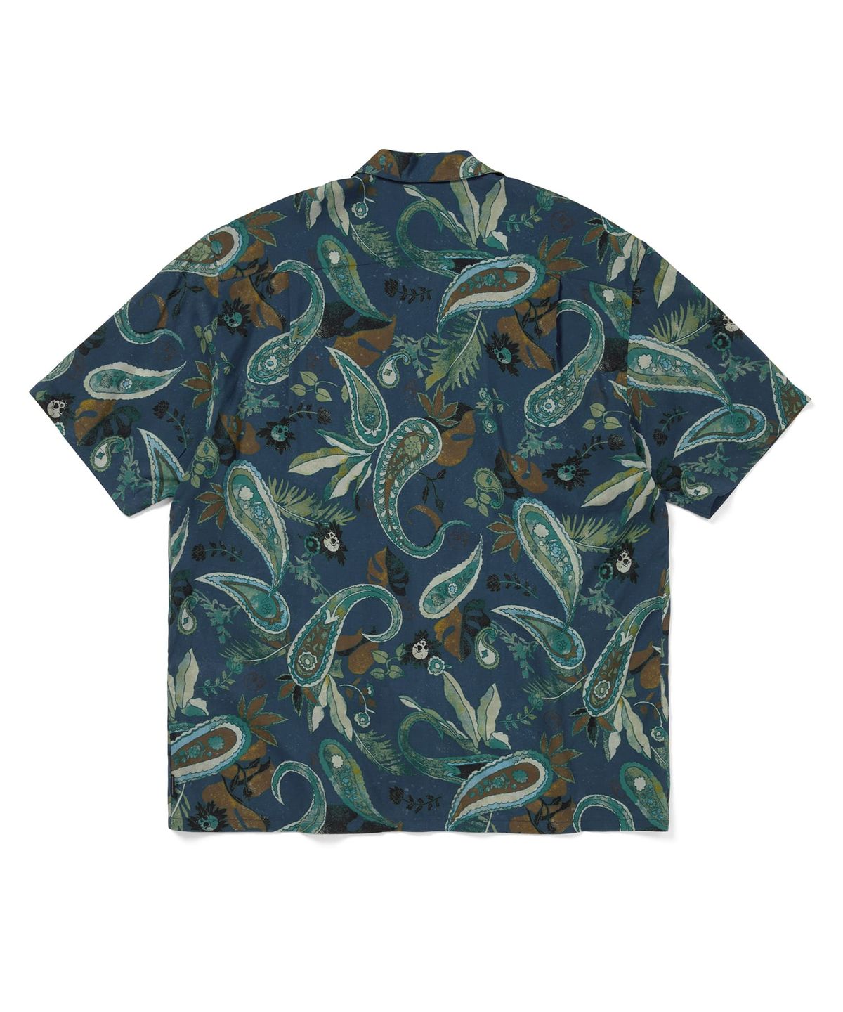 디스이즈네버댓(THISISNEVERTHAT) Weird Paisley S/S Shirt Navy