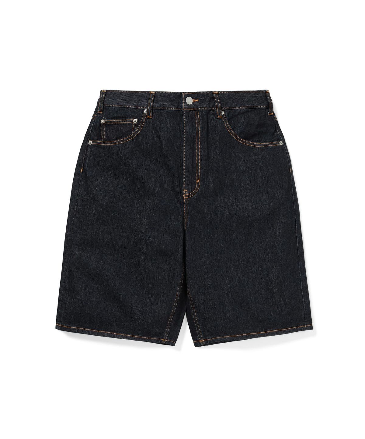 디스이즈네버댓(THISISNEVERTHAT) GD Overlap Lightning Denim Short Indigo
