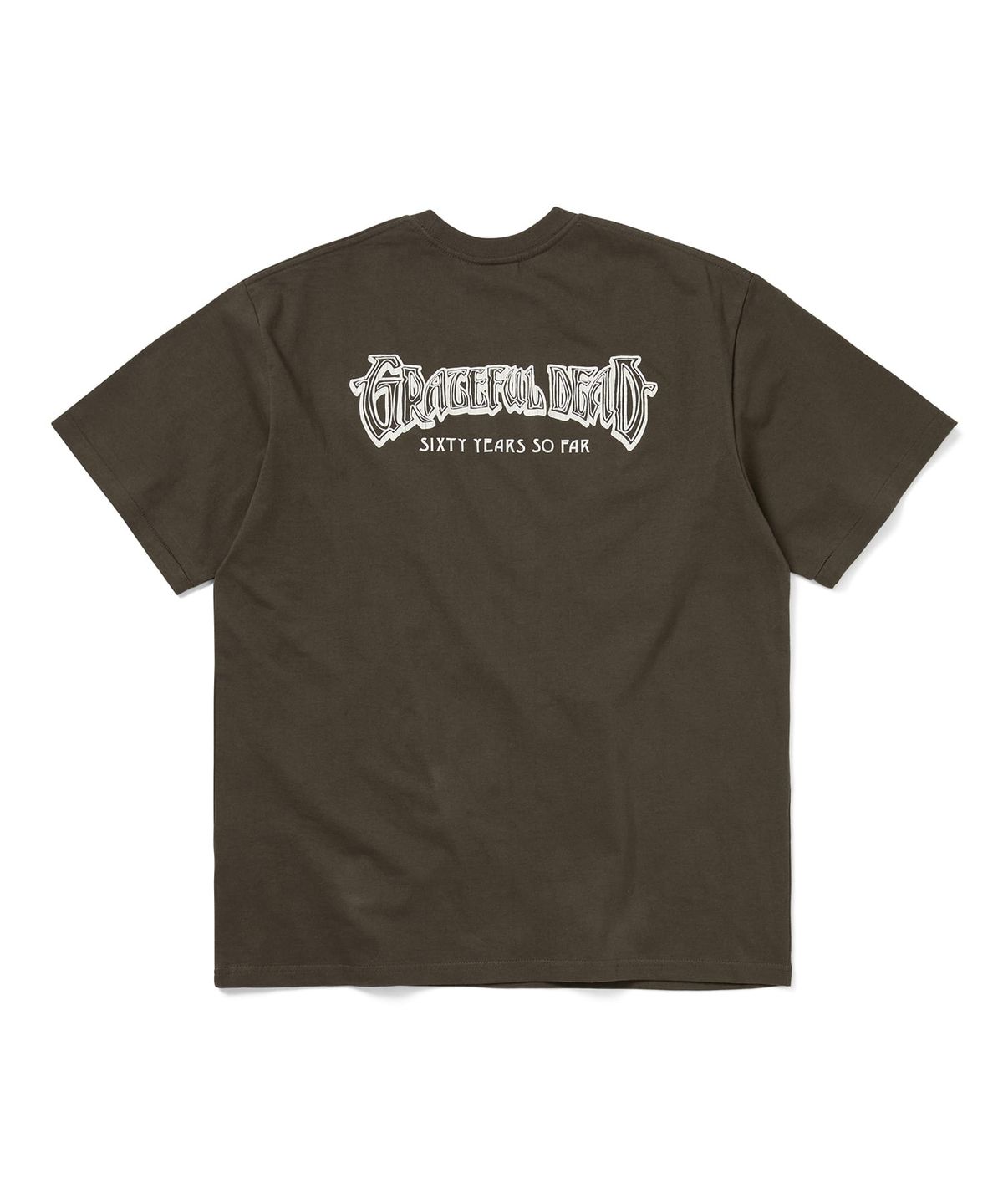 디스이즈네버댓(THISISNEVERTHAT) GD NEVER DEAD Tee Brown