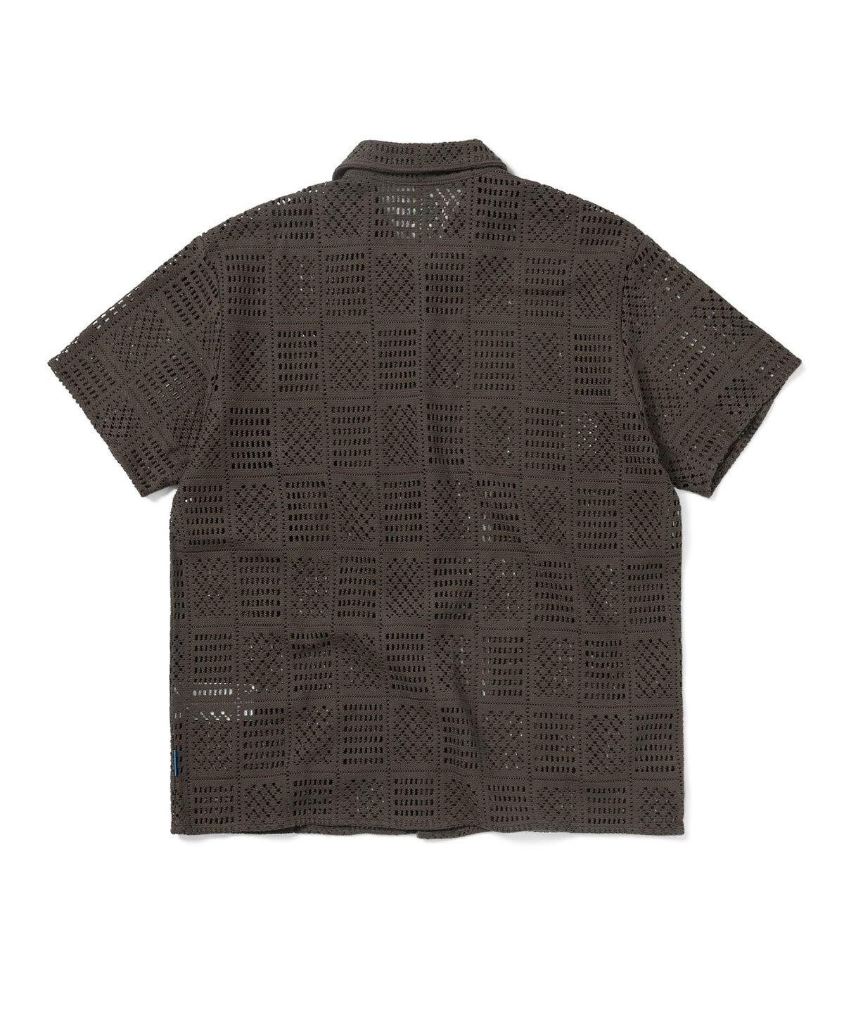 디스이즈네버댓(THISISNEVERTHAT) GD Lightning Mesh S/S Shirt Brown