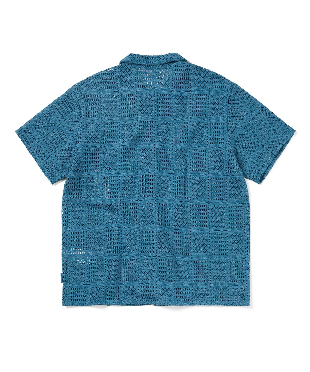 디스이즈네버댓(THISISNEVERTHAT) GD Lightning Mesh S/S Shirt Light Blue