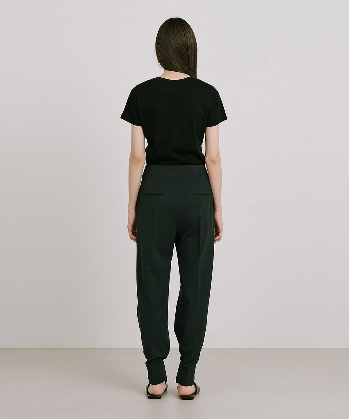 분더캄머(WNDERKAMMER) 25 Basic Short Sleeve T_Black(25 베이직 반팔T_블랙)