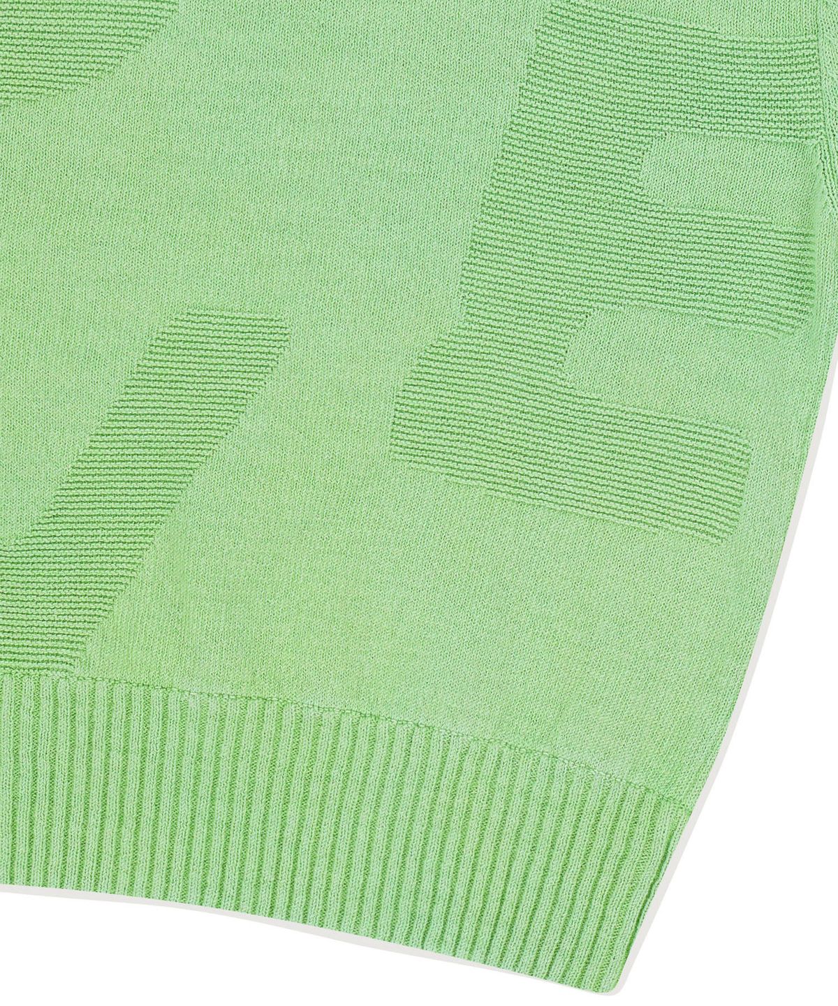 썬러브투어(SUNLOVETOUR) Capital S/S Sweater Green