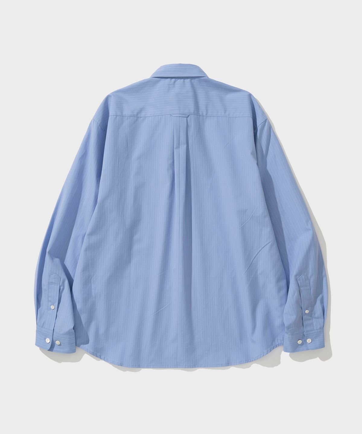 셔터(SHIRTER) EDITOR SHIRT (PIN BLUE)