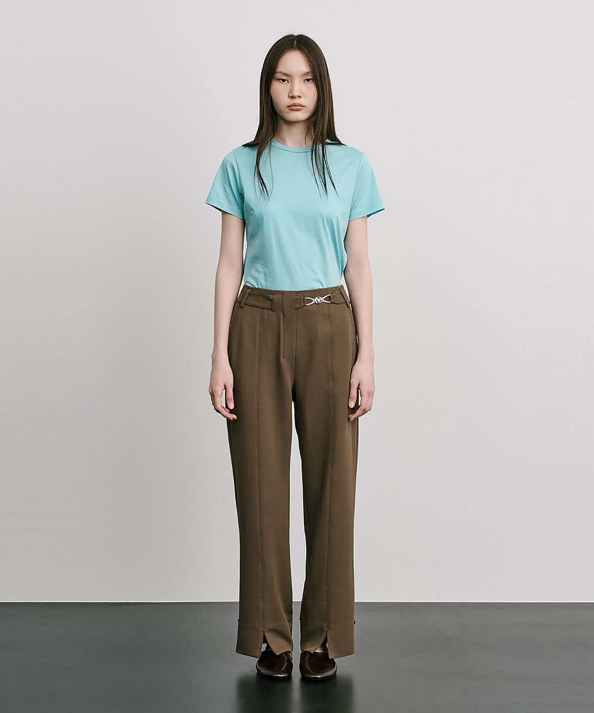 분더캄머(WNDERKAMMER) 25 Basic Short Sleeve T_Mint(25 베이직 반팔T_민트)