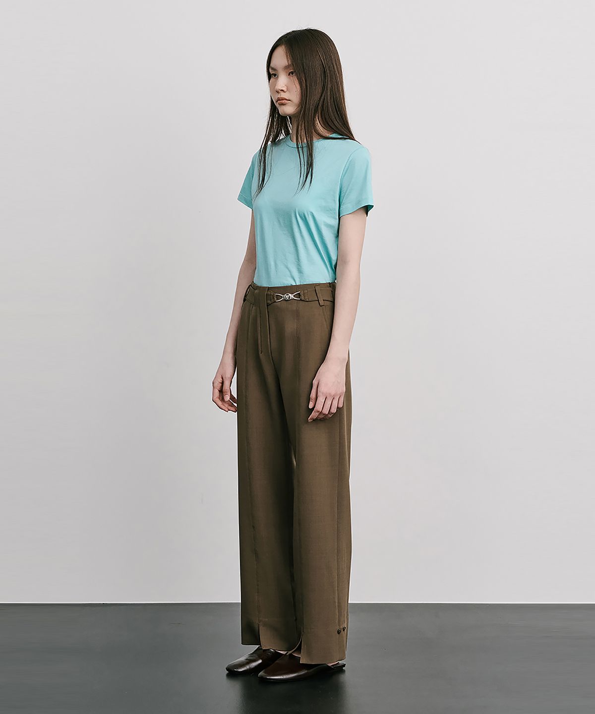 분더캄머(WNDERKAMMER) 25 Basic Short Sleeve T_Mint(25 베이직 반팔T_민트)