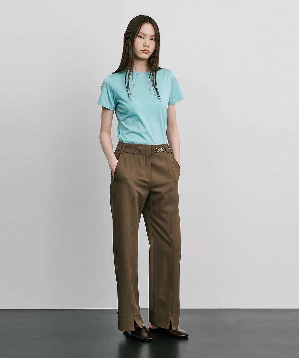 분더캄머(WNDERKAMMER) 25 Basic Short Sleeve T_Mint(25 베이직 반팔T_민트)