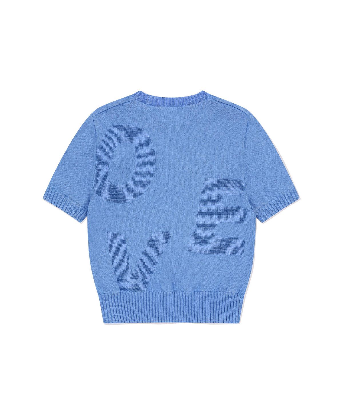 썬러브투어(SUNLOVETOUR) Capital S/S Sweater Blue