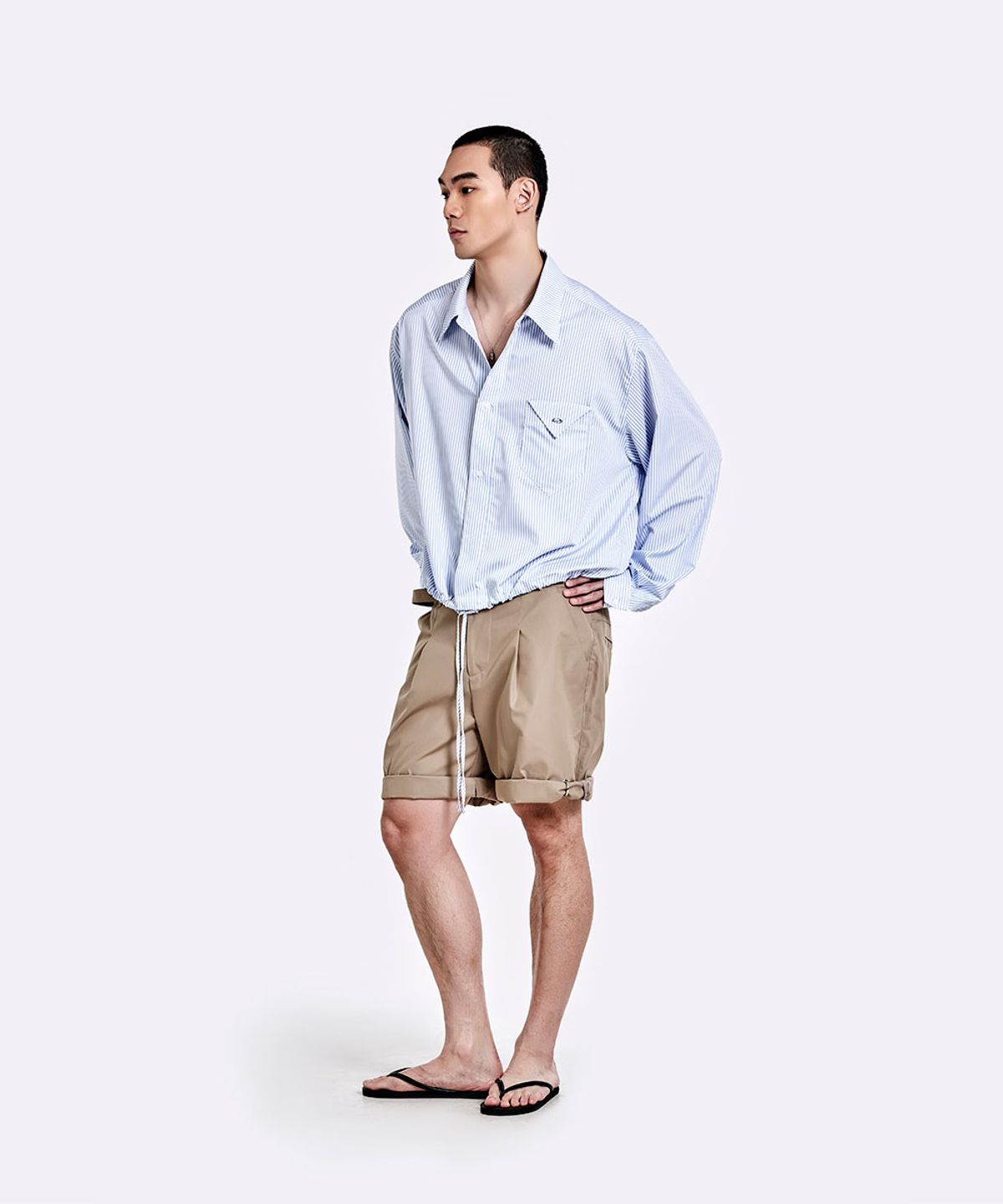 51퍼센트(51PERCENT) Banding shirt - Stripe