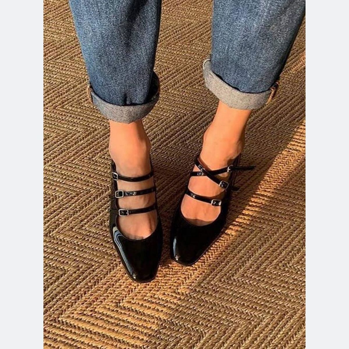 까렐(CAREL) 키나 메리제인 블랙 KINA-330839