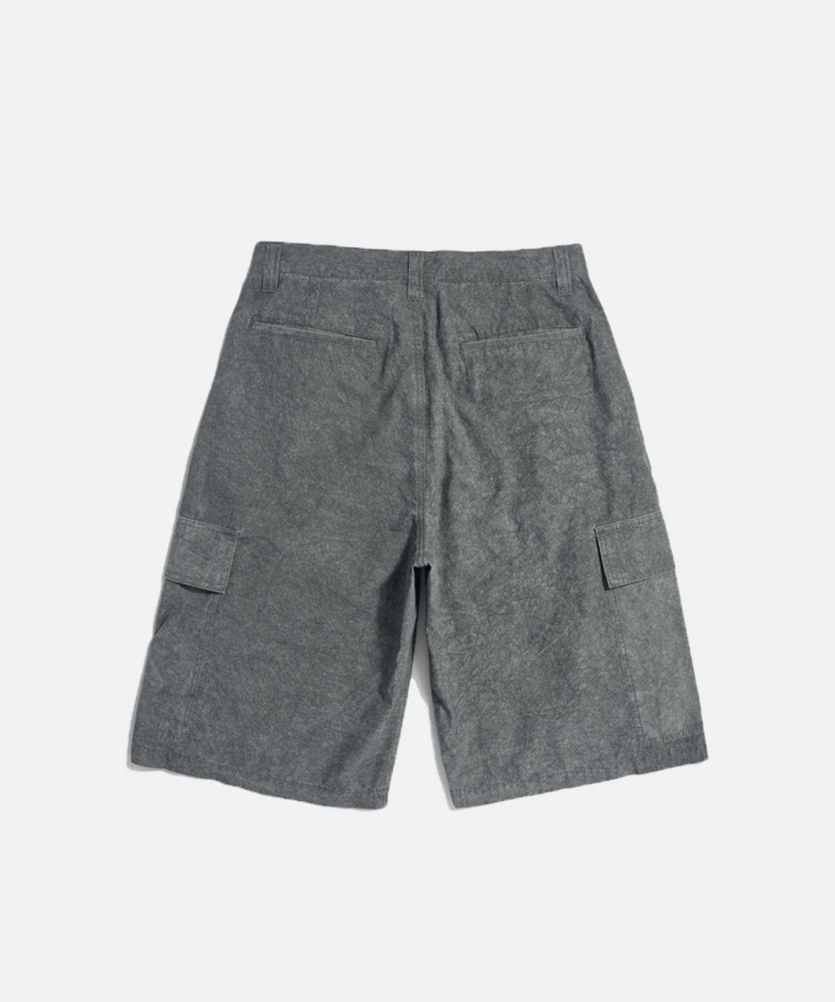 피도디도(FIDO DIDO) Vintage Washing Cargo Bermuda Pants Charcoal