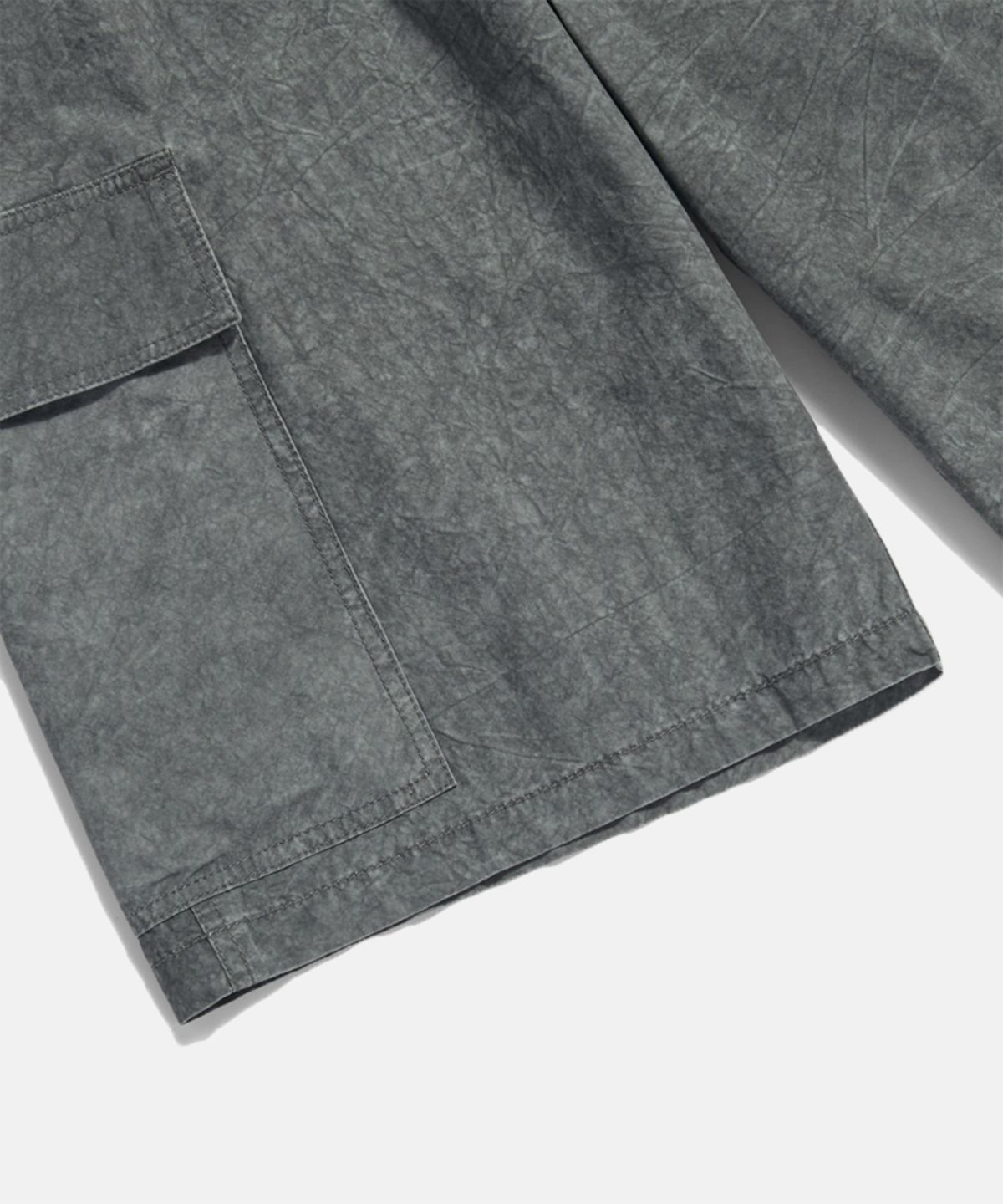 피도디도(FIDO DIDO) Vintage Washing Cargo Bermuda Pants Charcoal