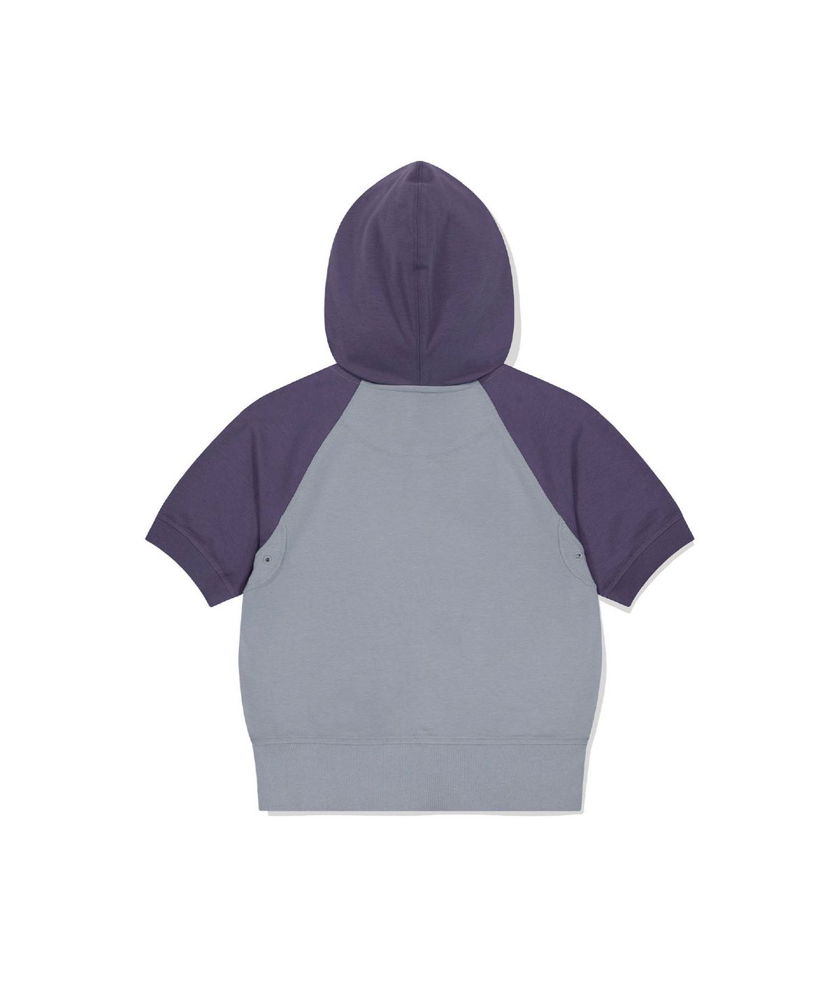 썬러브투어(SUNLOVETOUR) W Patch S/S Zip Up Hoodie Grey