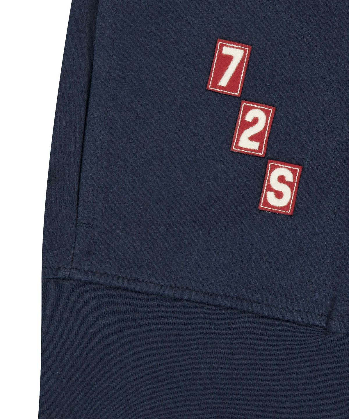 썬러브투어(SUNLOVETOUR) W Patch S/S Zip Up Hoodie Navy