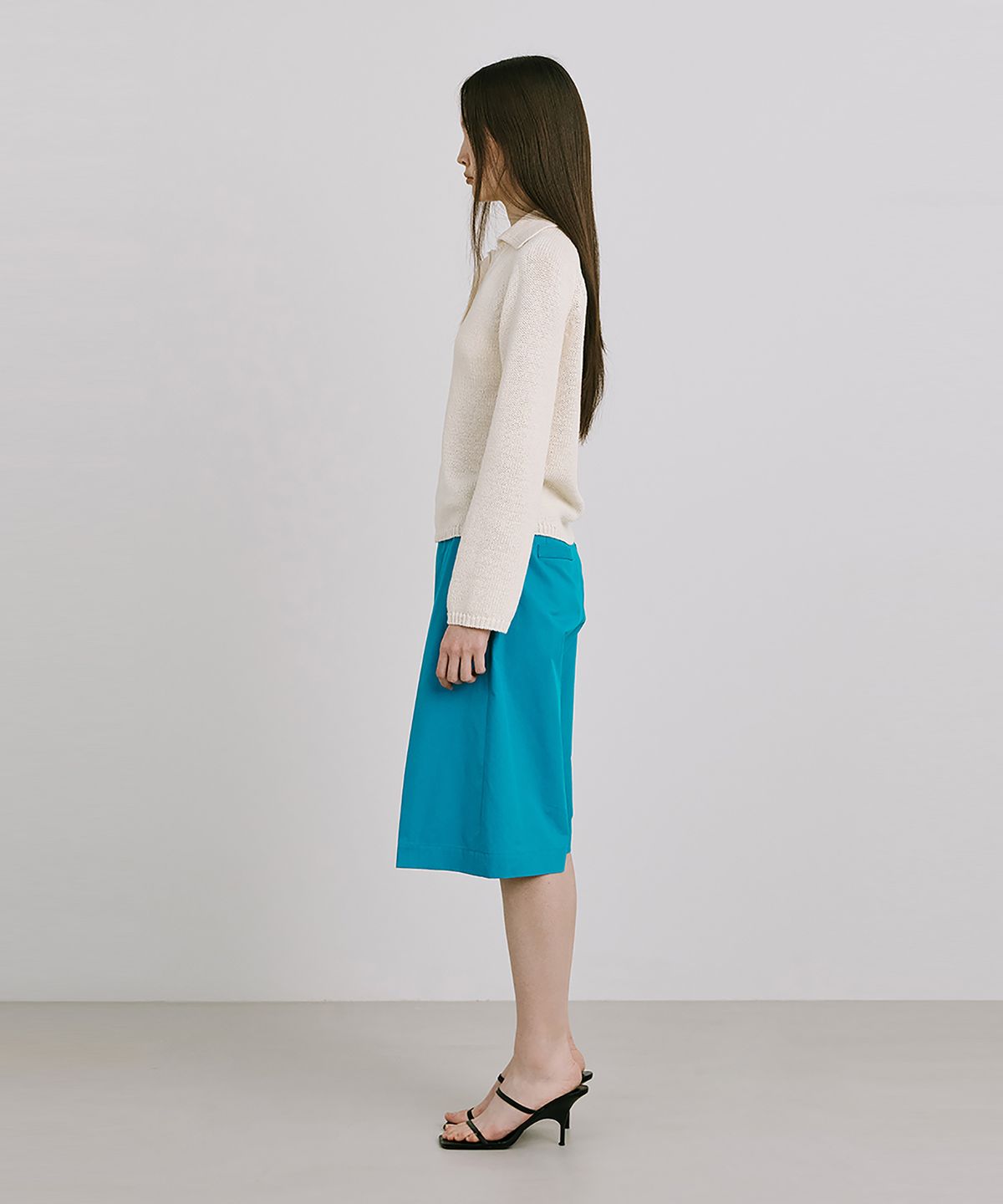 분더캄머(WNDERKAMMER) 25 Bermuda Pants_Turquoise Blue(25 버뮤다팬츠_터콰이즈블루)