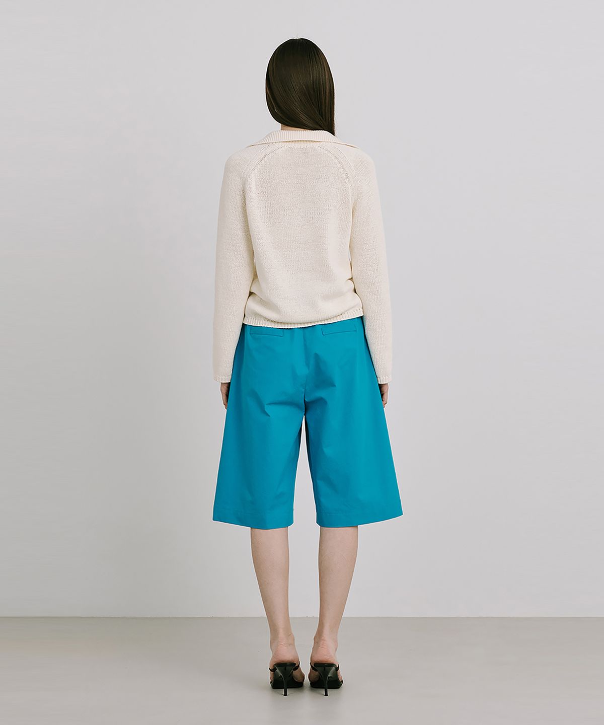 분더캄머(WNDERKAMMER) 25 Bermuda Pants_Turquoise Blue(25 버뮤다팬츠_터콰이즈블루)