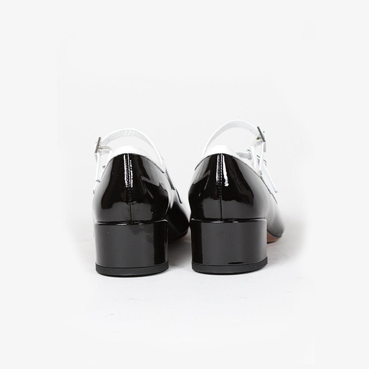 까렐(CAREL) 블루에트 블랙&화이트 메리제인 BLEUETTE-003049