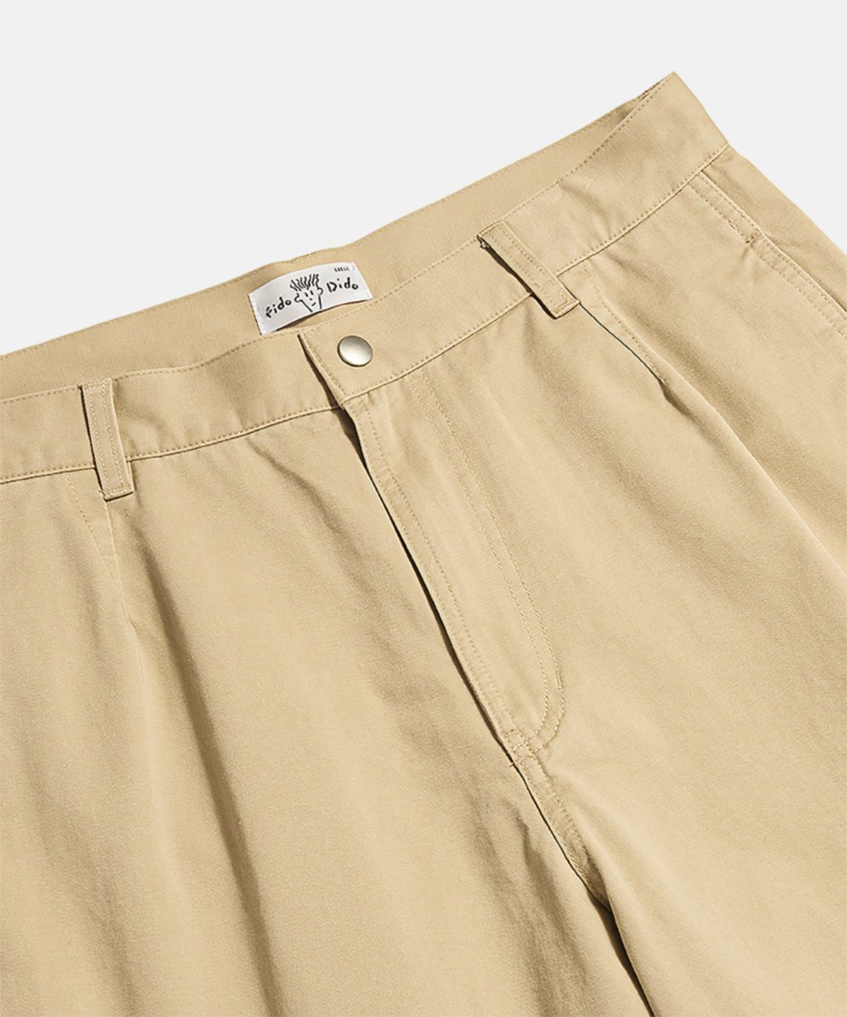 피도디도(FIDO DIDO) FD Cotton Bermuda Pants Beige