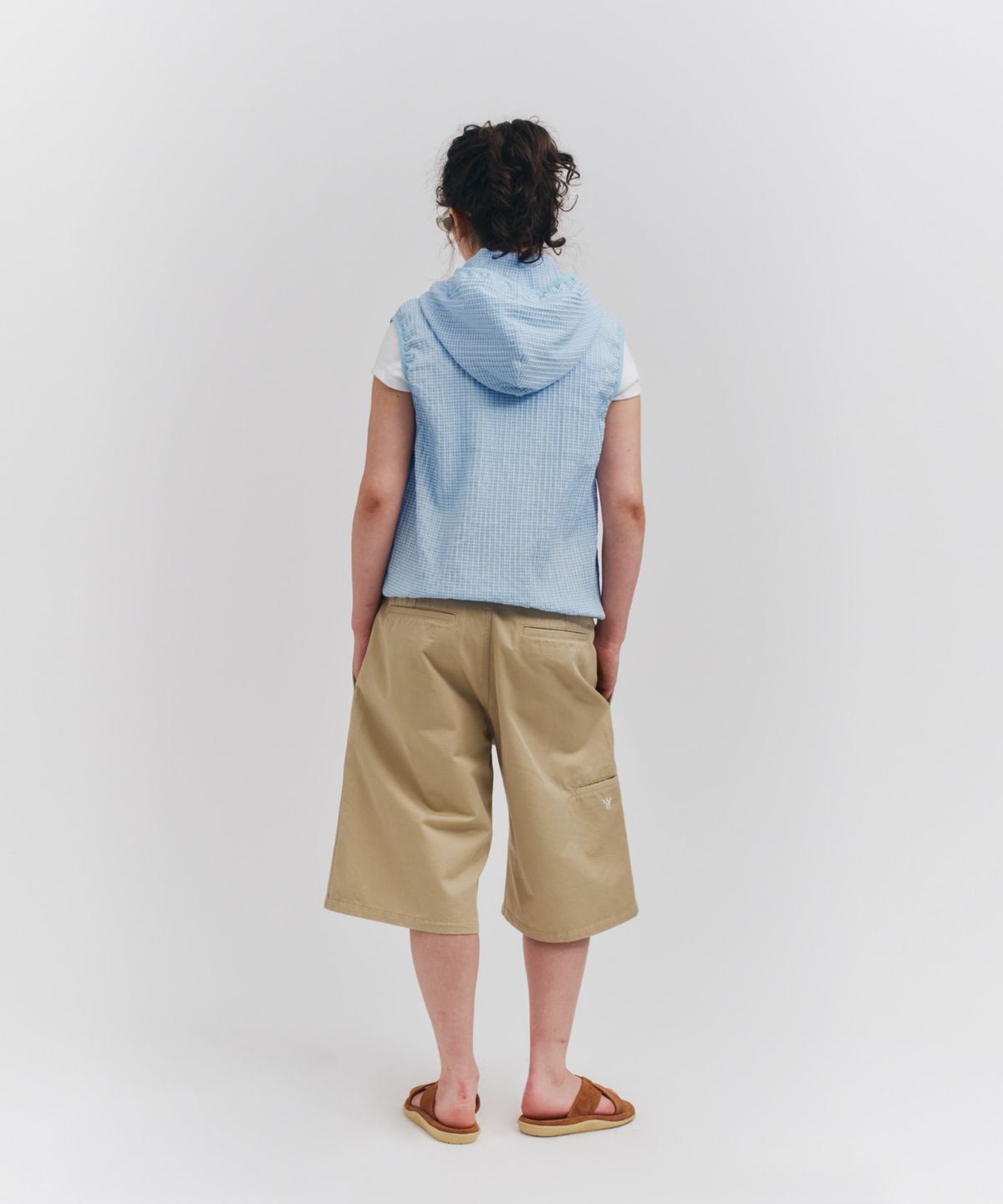 피도디도(FIDO DIDO) FD Cotton Bermuda Pants Beige