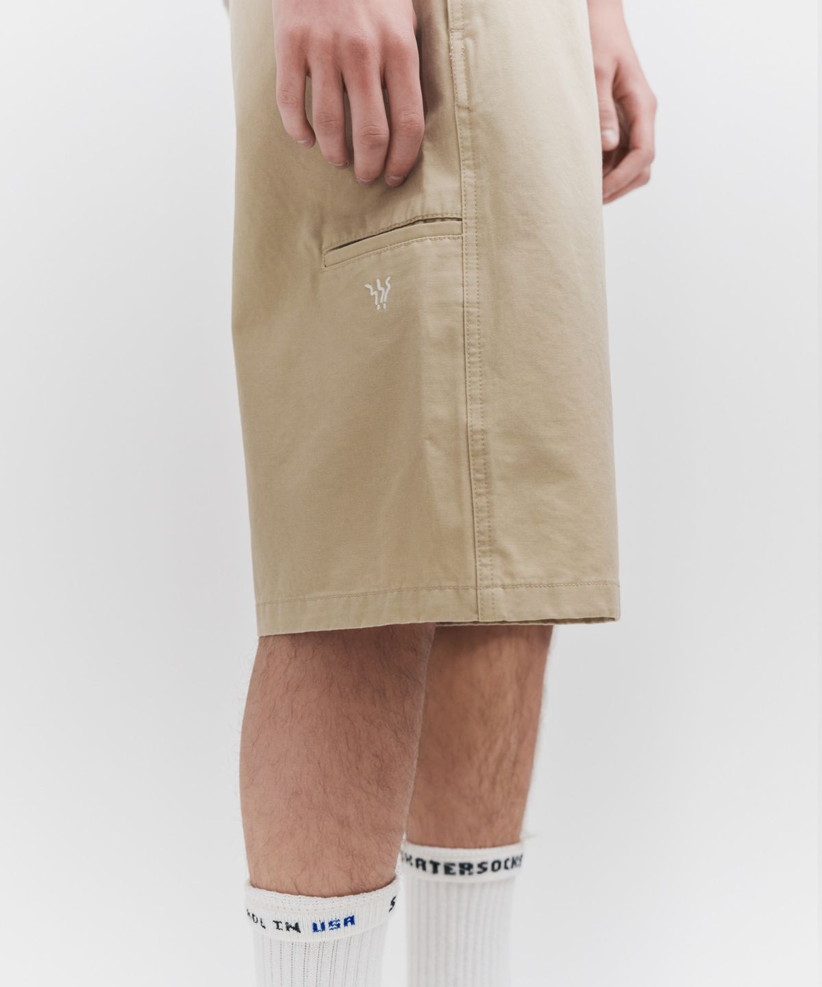 피도디도(FIDO DIDO) FD Cotton Bermuda Pants Beige