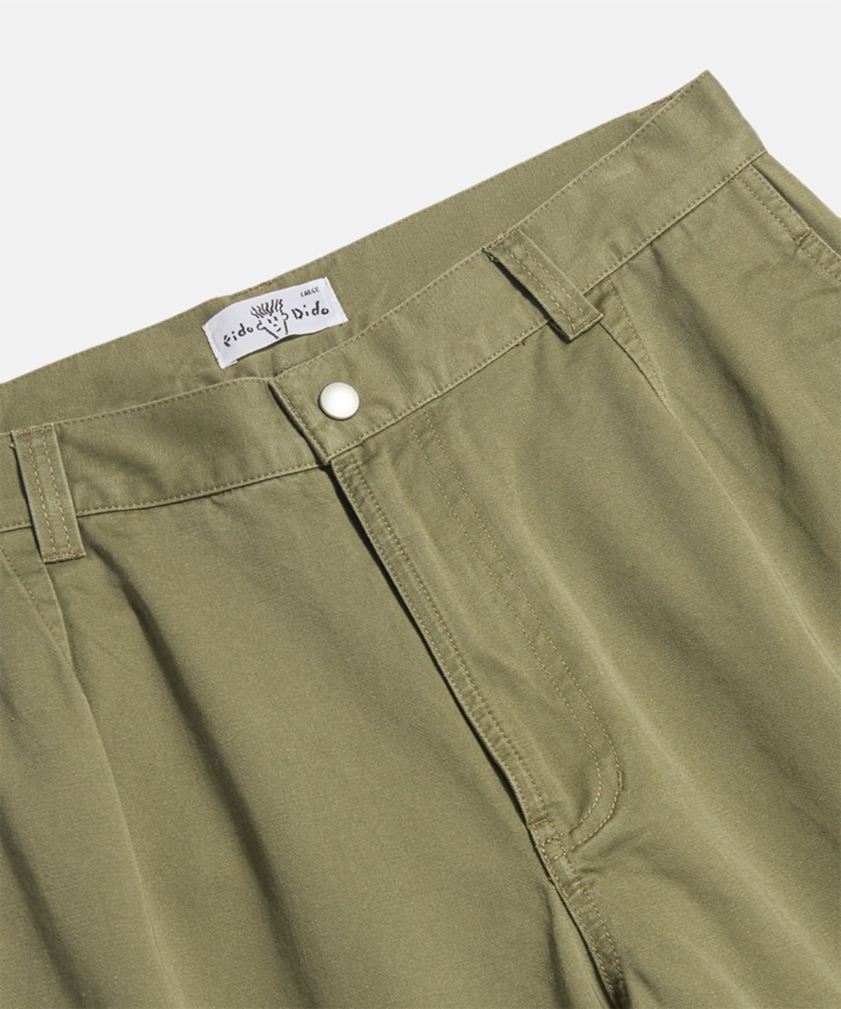 피도디도(FIDO DIDO) FD Cotton Bermuda Pants Olive