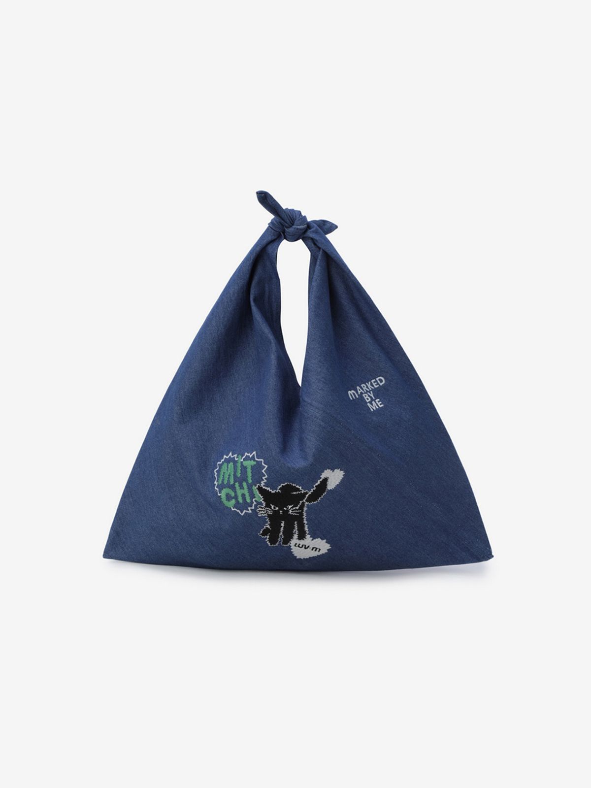 엘유브이엠(LUVM) MITCHI SQUARE COTTON BAG_BLUE