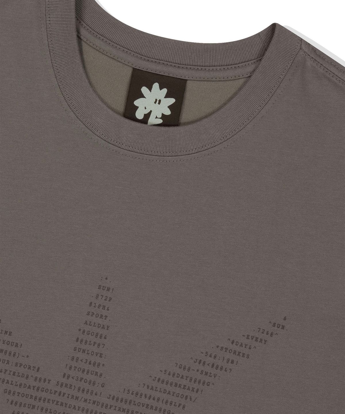썬러브투어(SUNLOVETOUR) ASCII Daybreak Tee Taupe