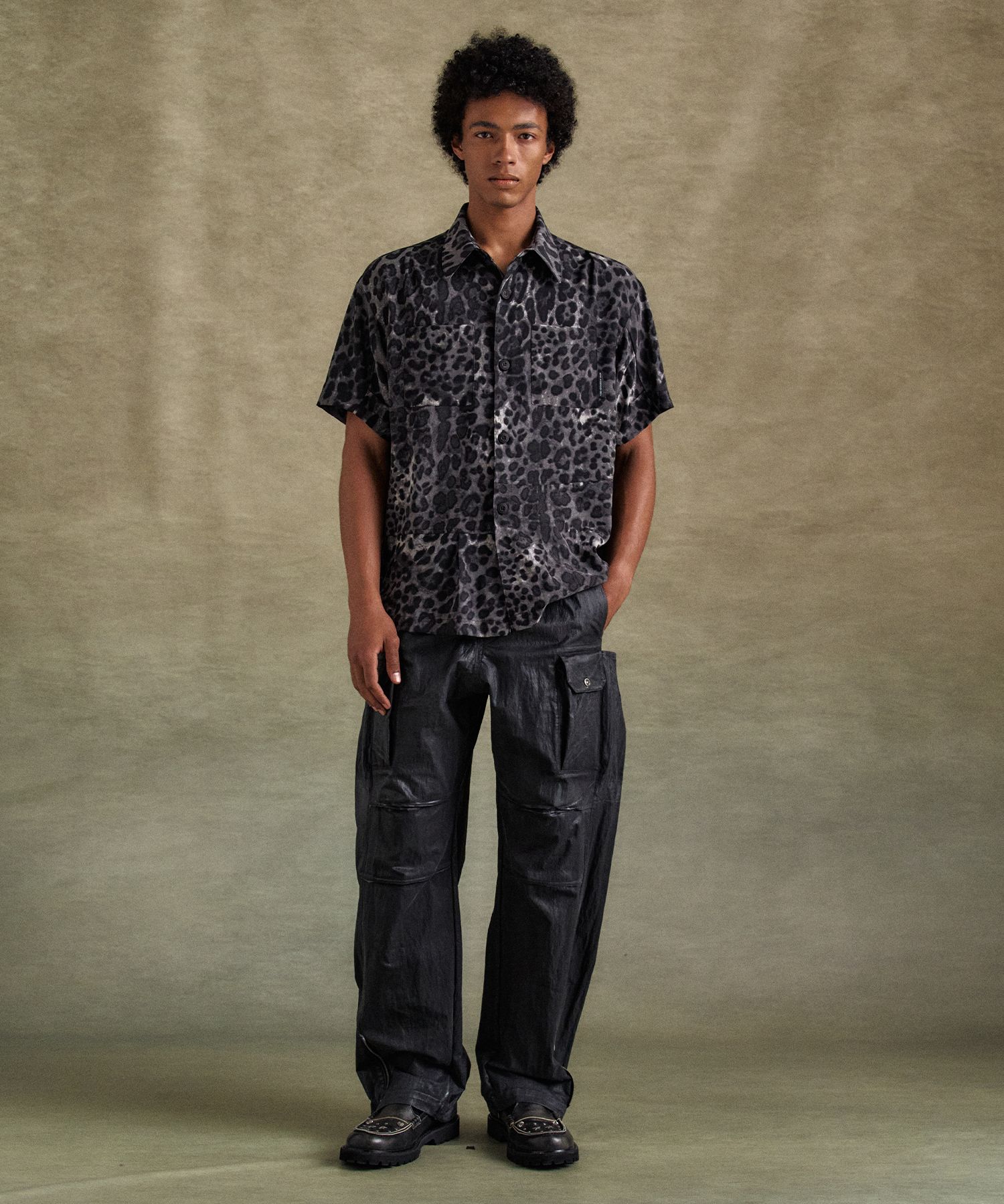 シャツ ANDERSSON BELL BLACK LEOPARD SHIRTS MUSINSA | ANDERSSON BELL Black Leopard Shirt atb1277m(BLACK)