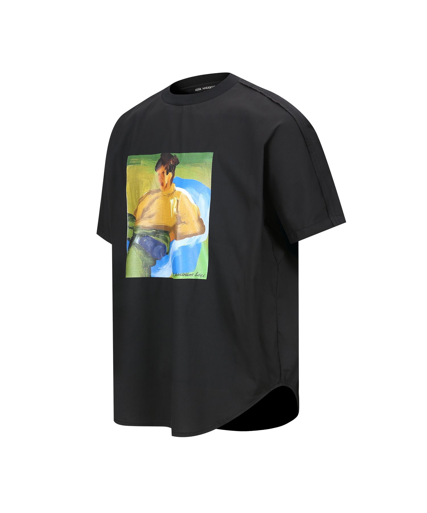 ★ANDERSSON BELL★ UNISEX VALLUM POPLIN TSHIRTS atb1324u(BLA MUSINSA | ANDERSSON BELL Unisex Balum Poplin T-shirt