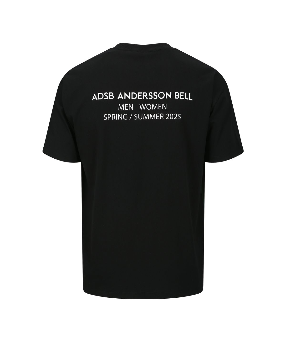 앤더슨벨(ADSB ANDERSSON BELL) 가스 스테이션 로고 티셔츠 atb1289m(BLACK)