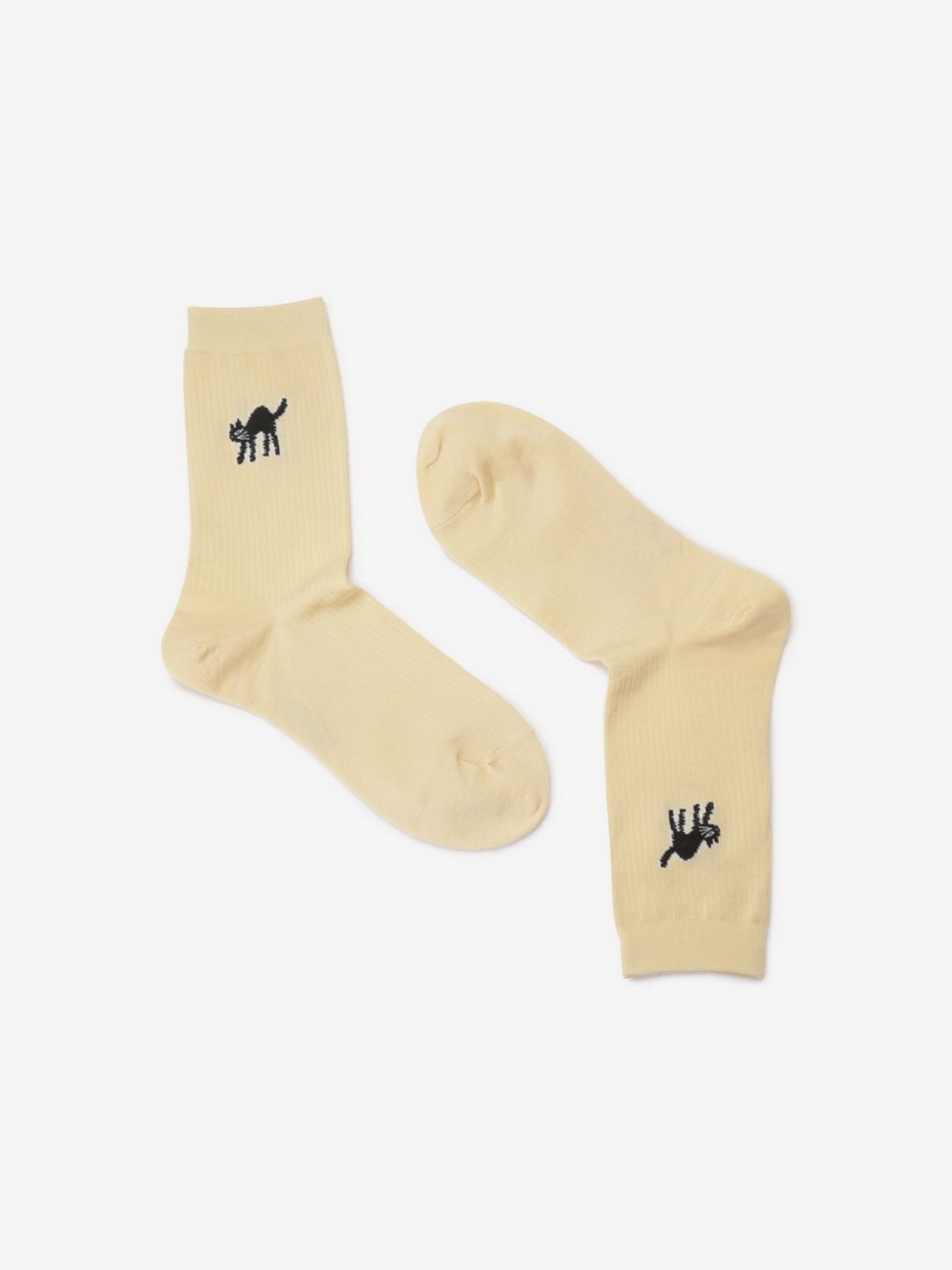 엘유브이엠(LUVM) MITCHI LONG SOCKS 2_YELLOW