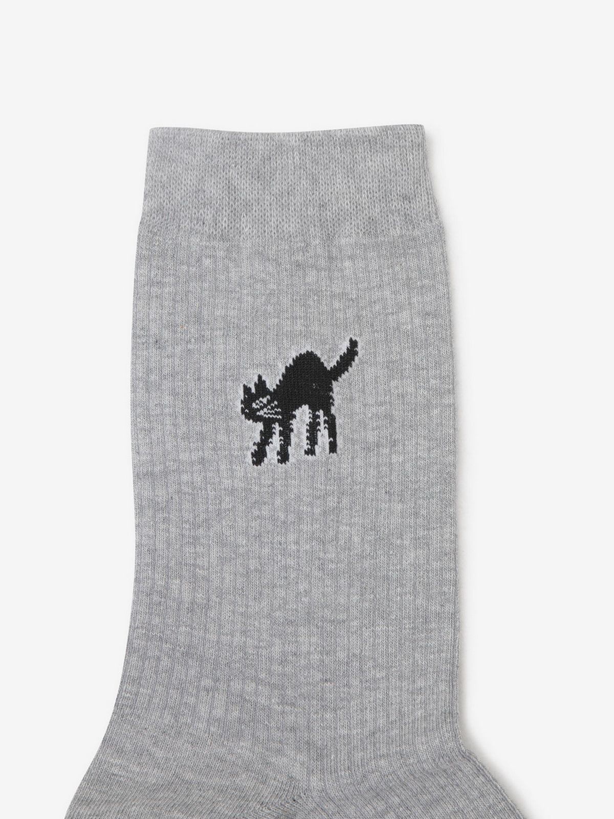 엘유브이엠(LUVM) MITCHI LONG SOCKS 2_MELANGE GRAY