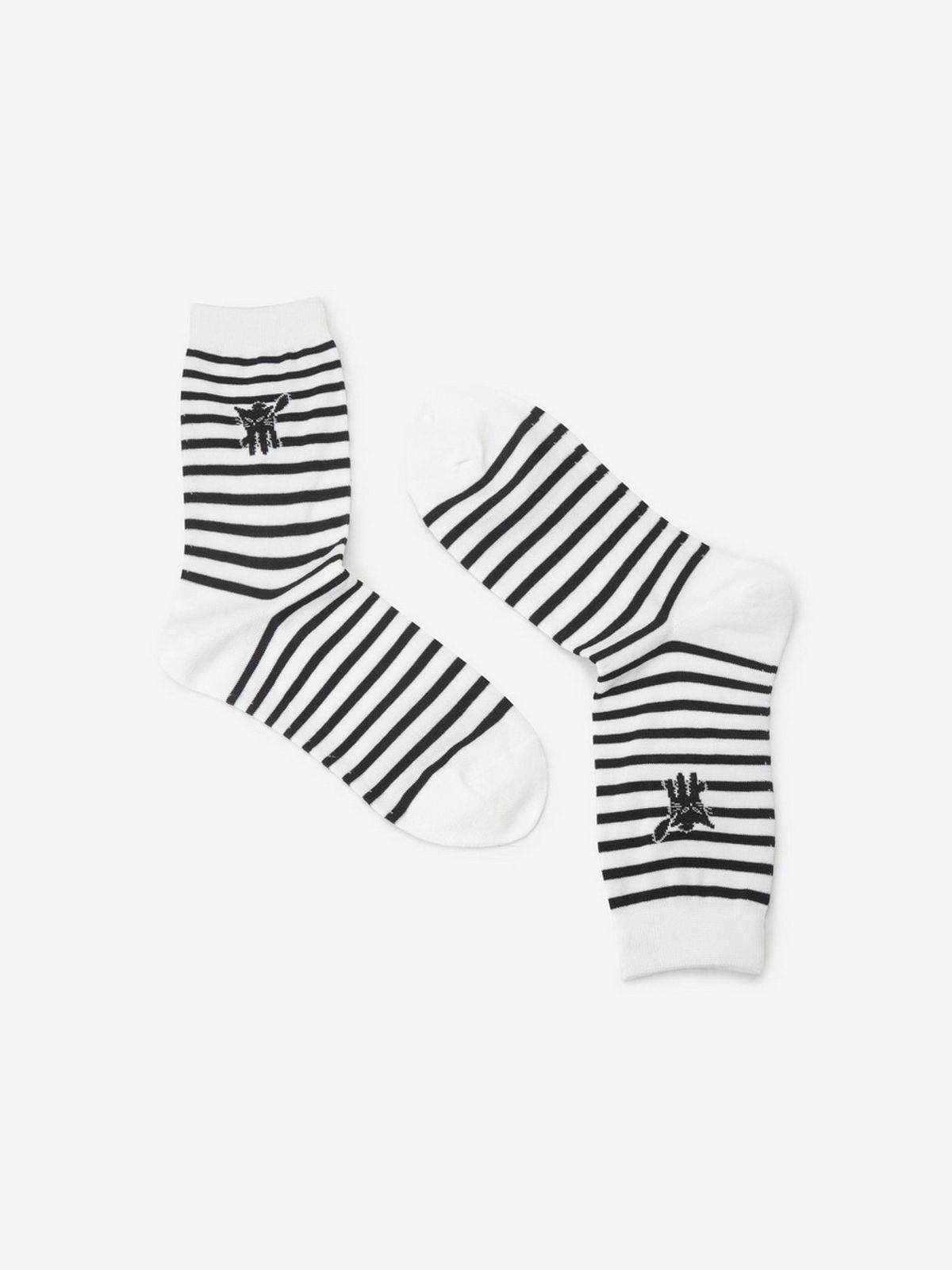 엘유브이엠(LUVM) MITCHI LONG SOCKS1_STRIPED FABRIC