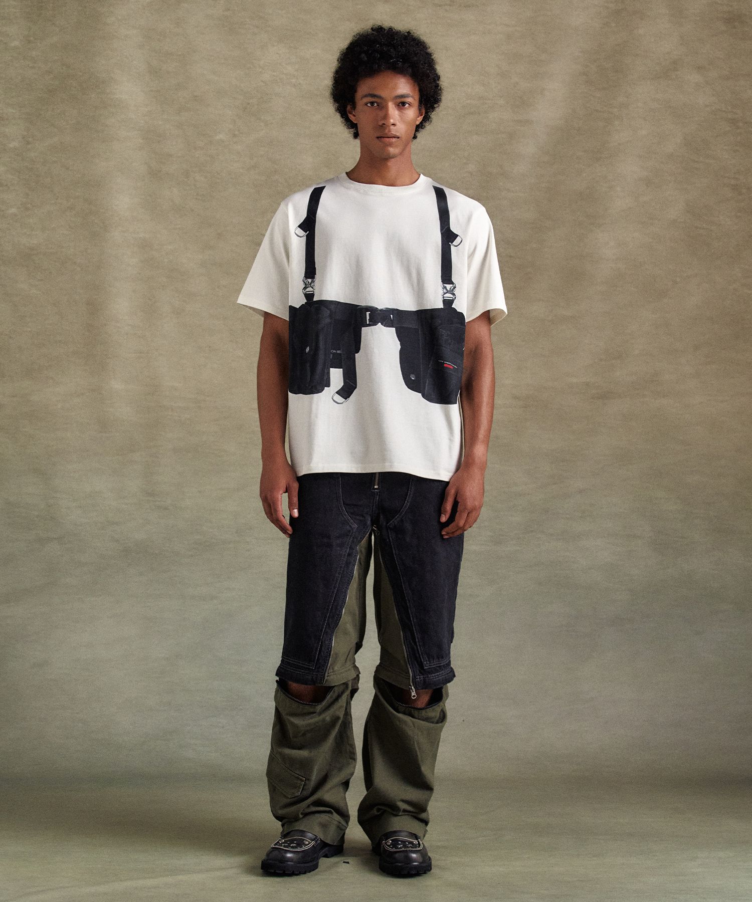 ◆ANDERSSON BELL◆ Unisex Utility Vest Prompreille T-Shirt a MUSINSA | ANDERSSON BELL Unisex Utility Vest Prompreille T