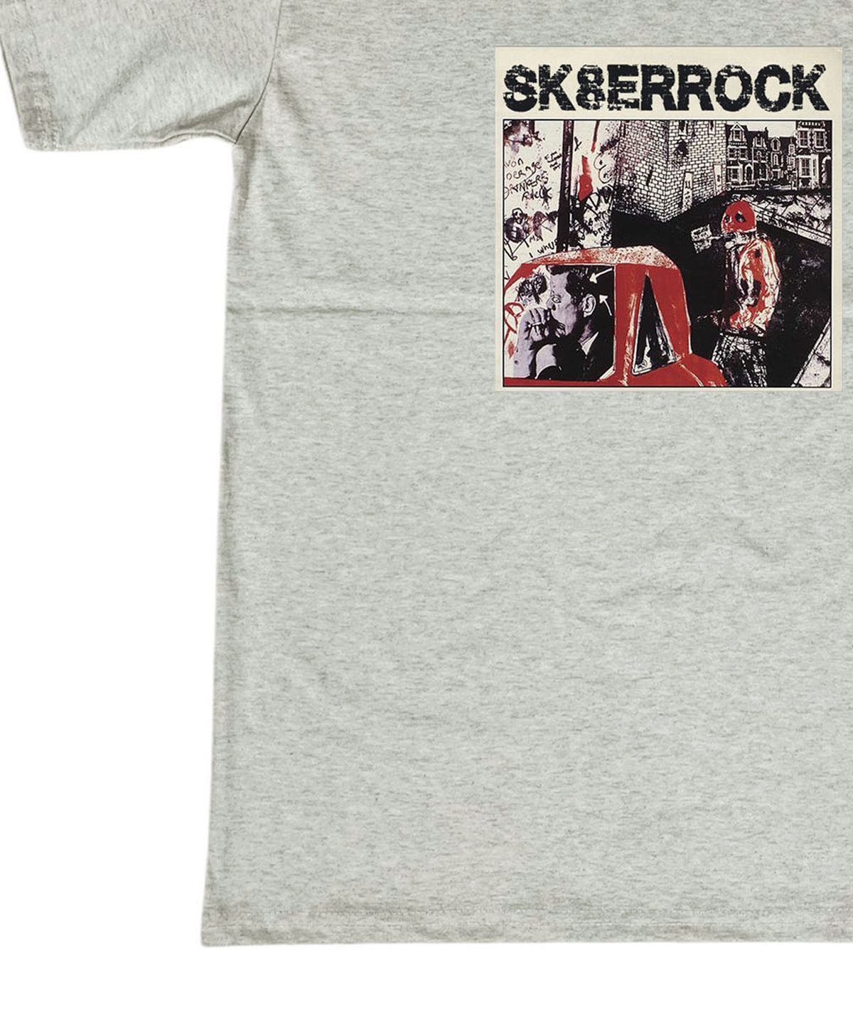스케이터락(SK8ER ROCK) Dirty Graffiti T-shirt ((oatmeal))