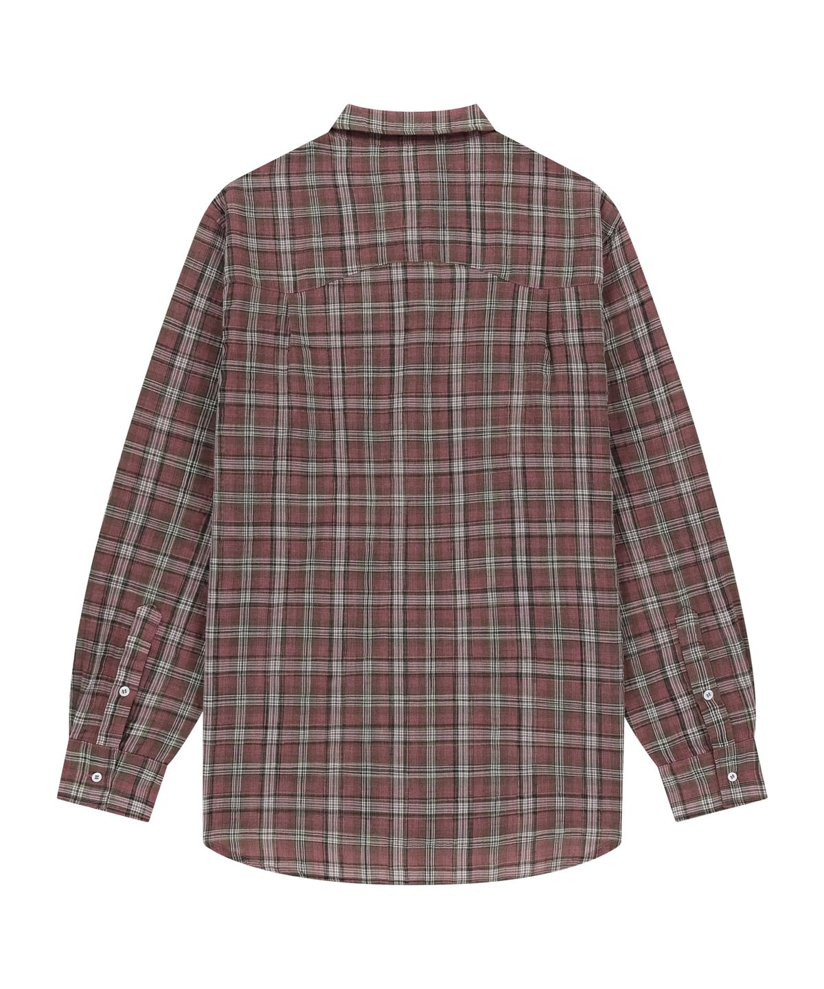 아캄(AAKAM) Western Vintage Check Shirts (Pink)