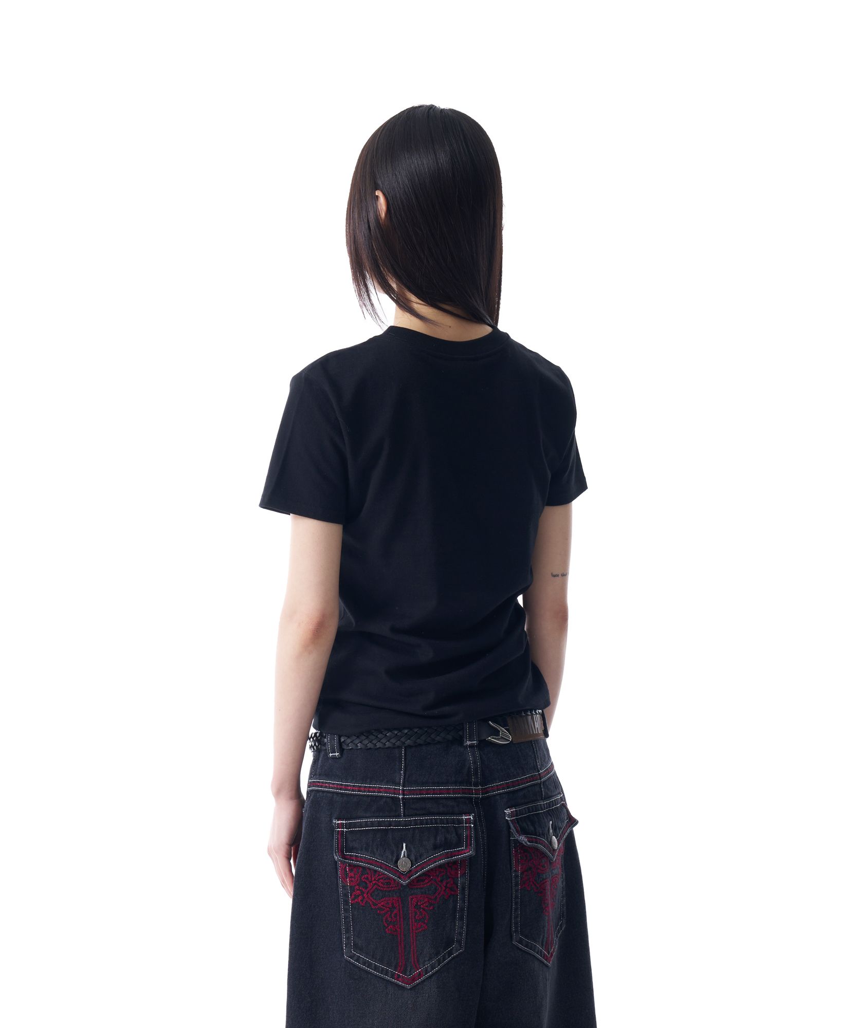 ●AAKAM● AKM CROS2 Half Top MUSINSA公式 | AAKAM AKM CROS2 Half Top (White)