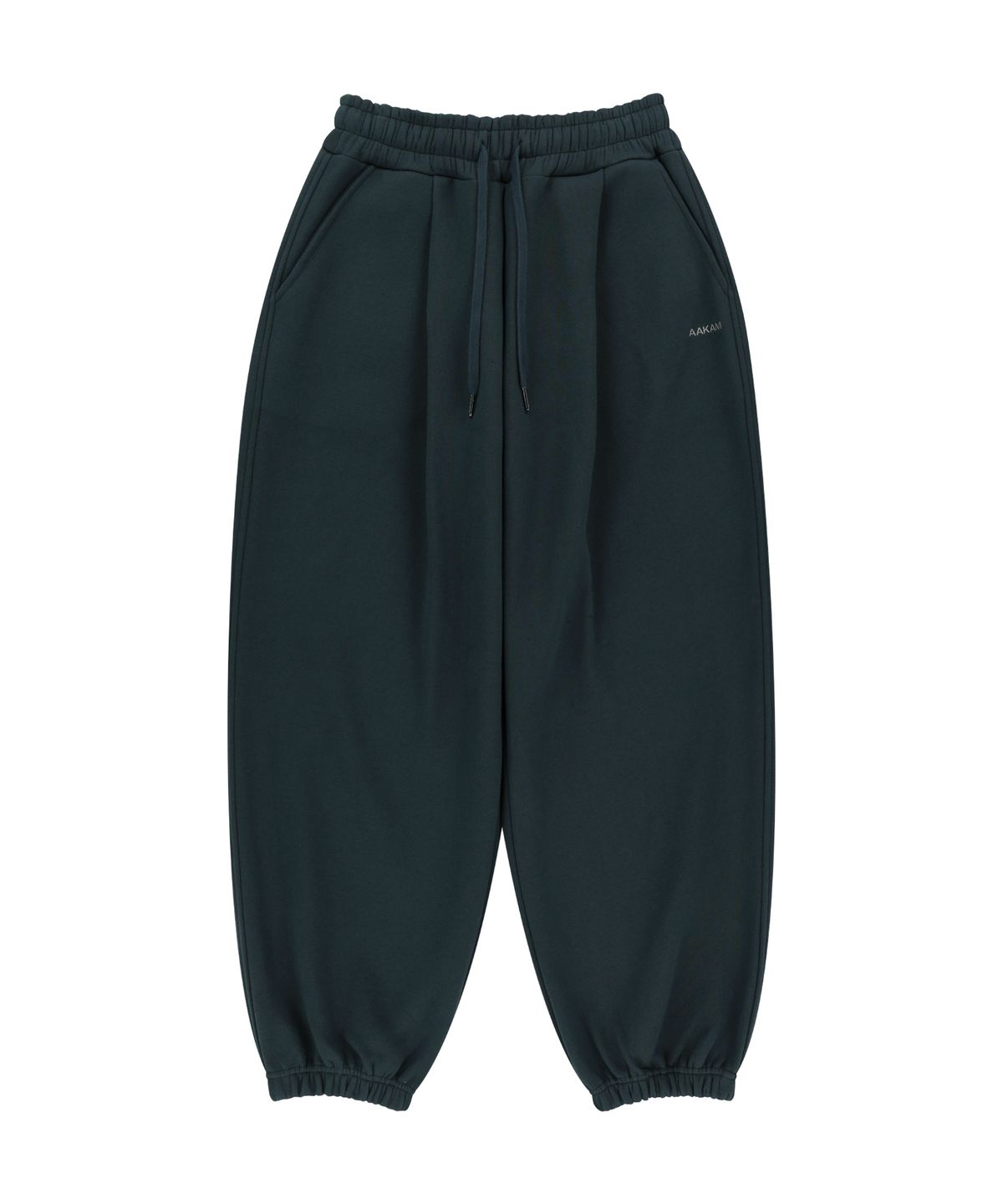 아캄(AAKAM) Laced CROS2 Patch Sweatpants (Dark Green)