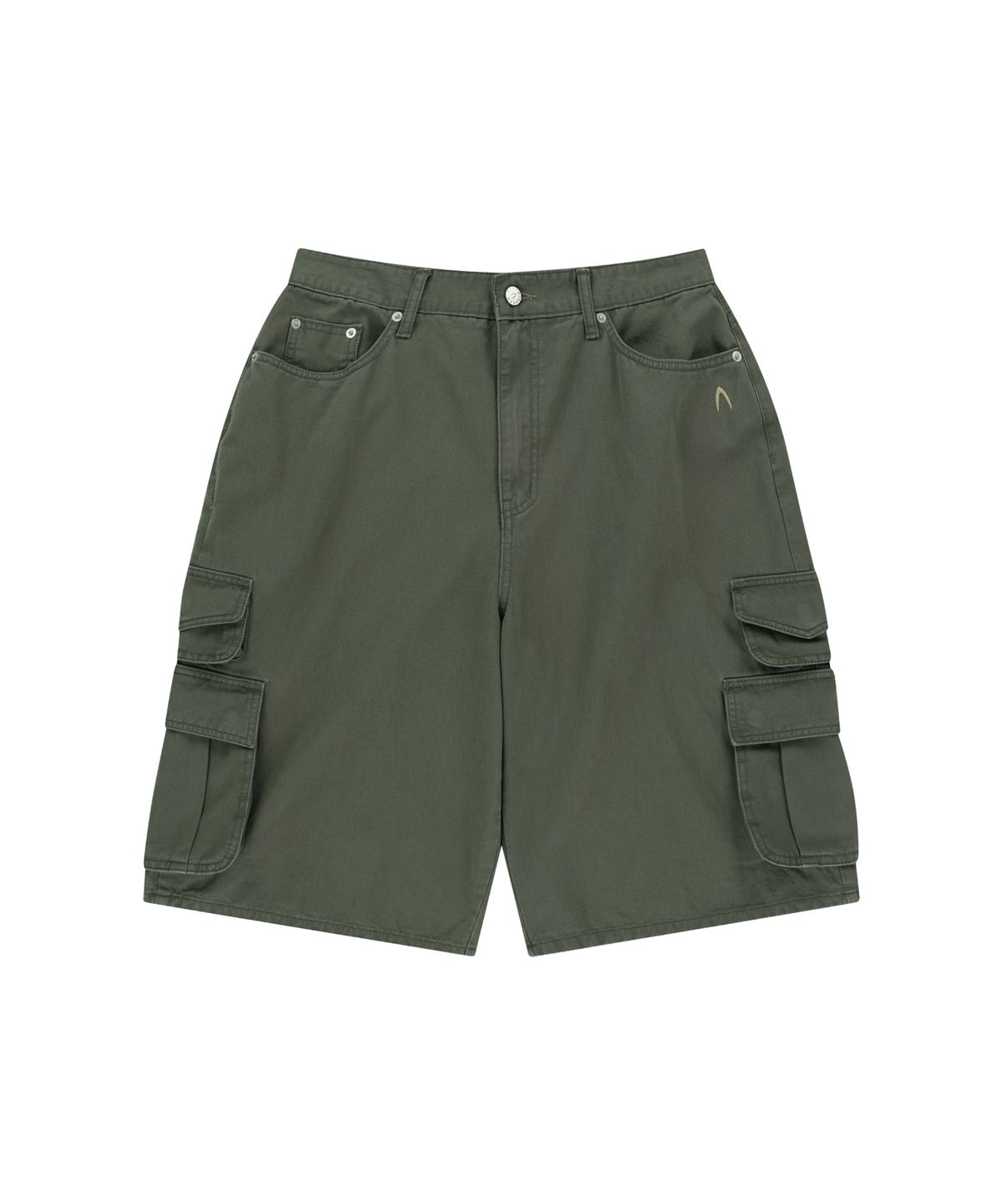 아캄(AAKAM) Cotton Bermuda Cargo Pants (Khaki)