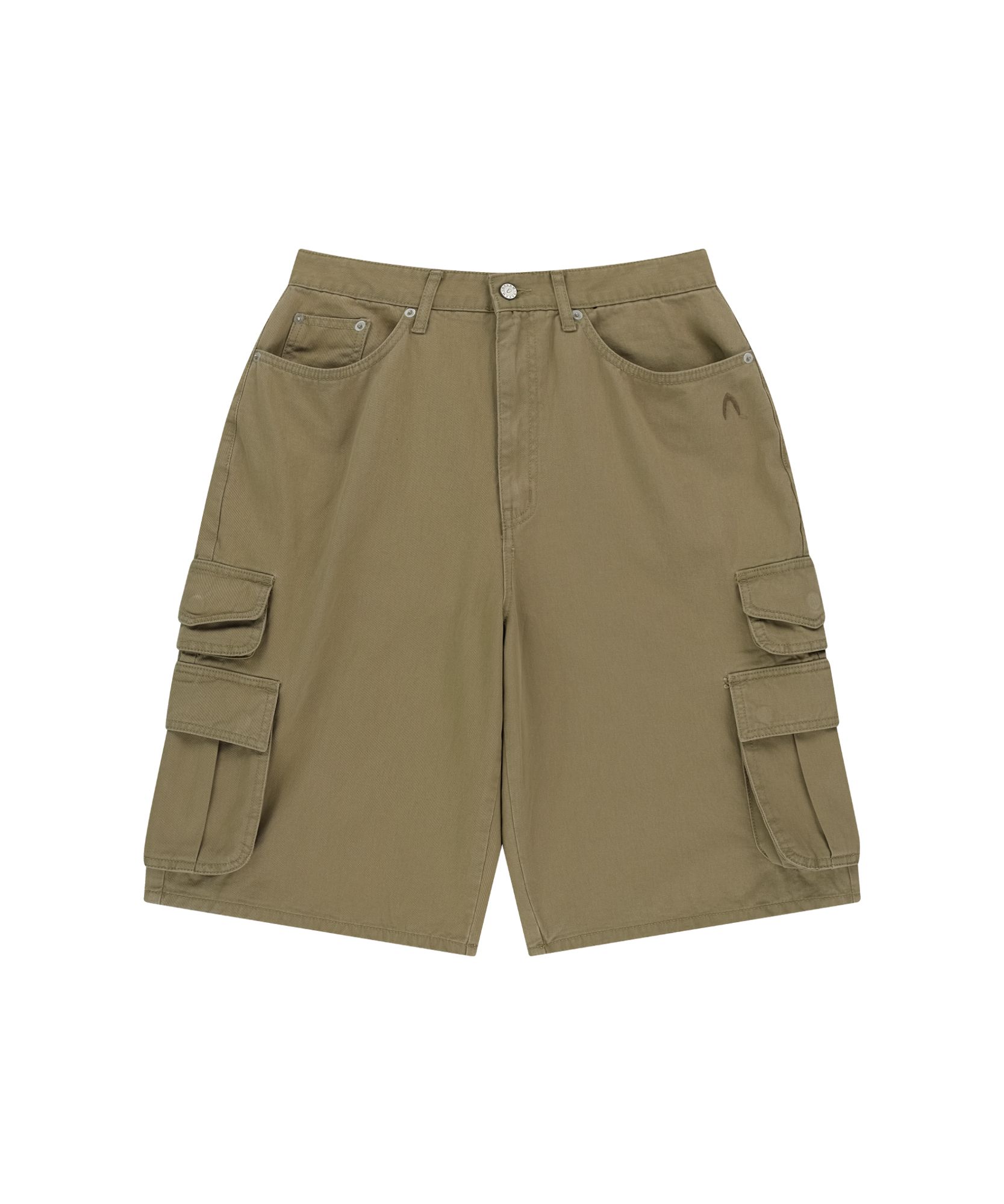 MUSINSA公式 | AAKAM Cotton Bermuda Cargo Pants (Desert Sand)