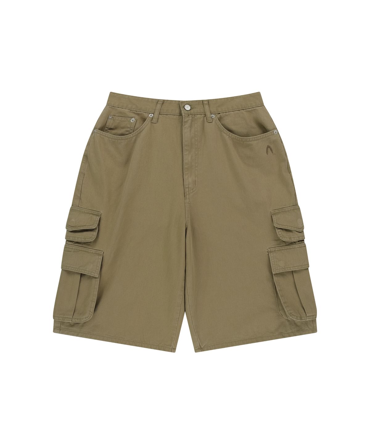 아캄(AAKAM) Cotton Bermuda Cargo Pants (Desert Sand)