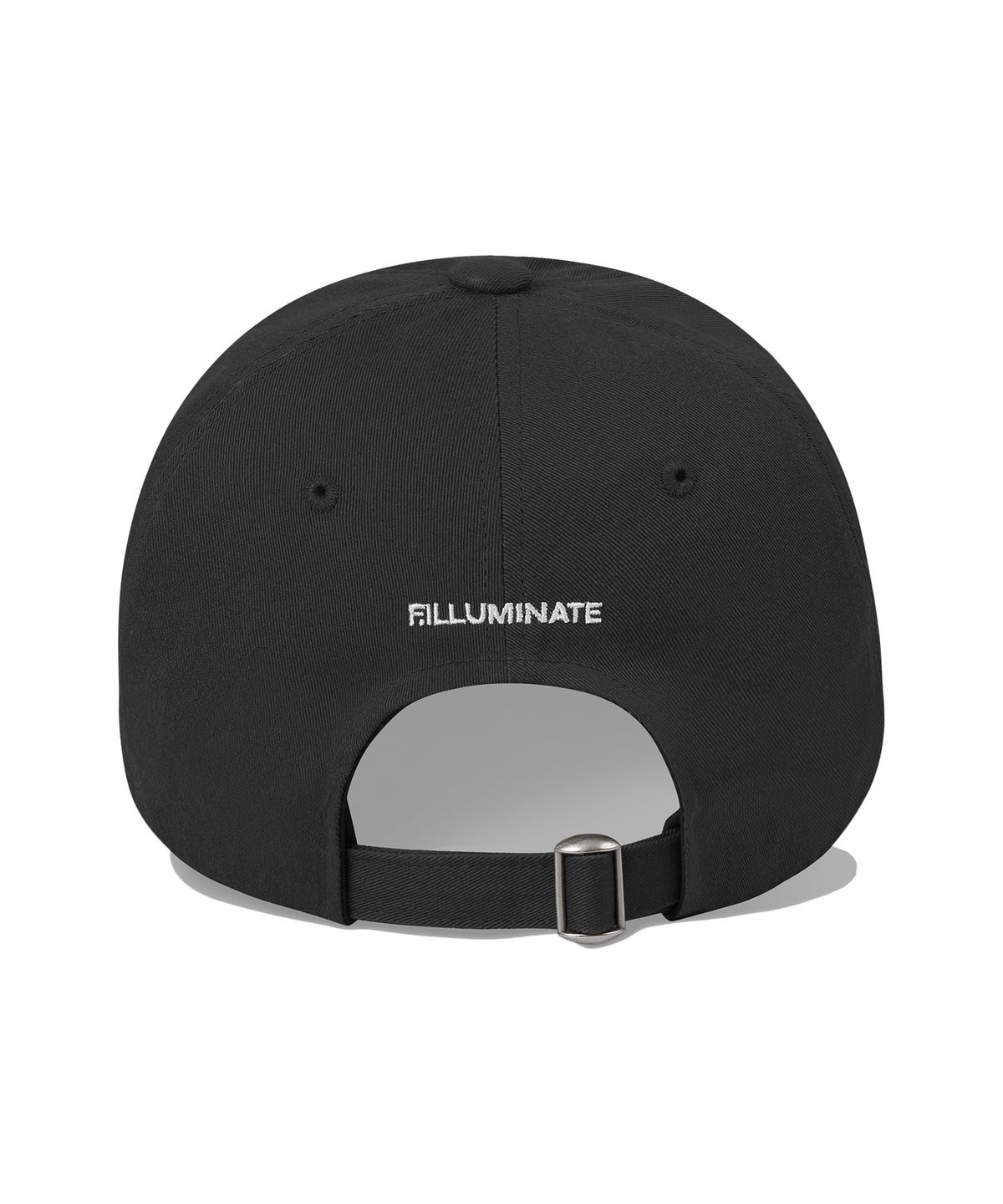 필루미네이트(FILLUMINATE) F 아플리케 로고 볼 캡-블랙