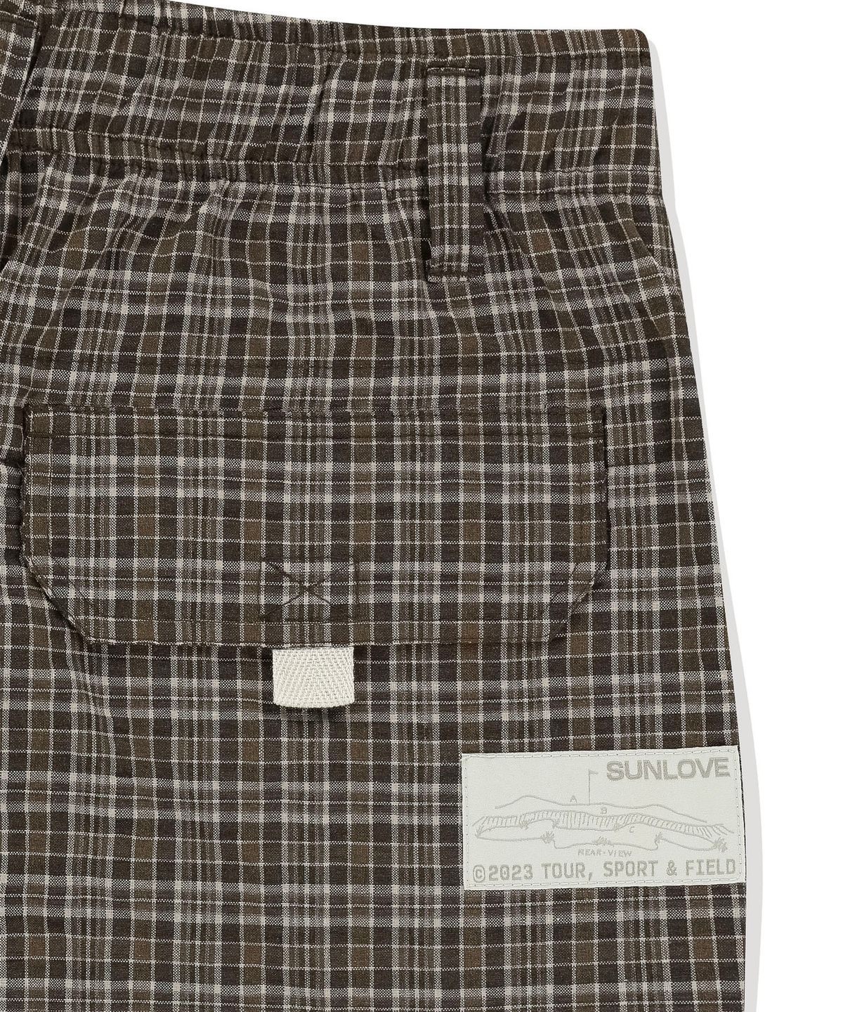 썬러브투어(SUNLOVETOUR) Field Cargo Shorts Brown