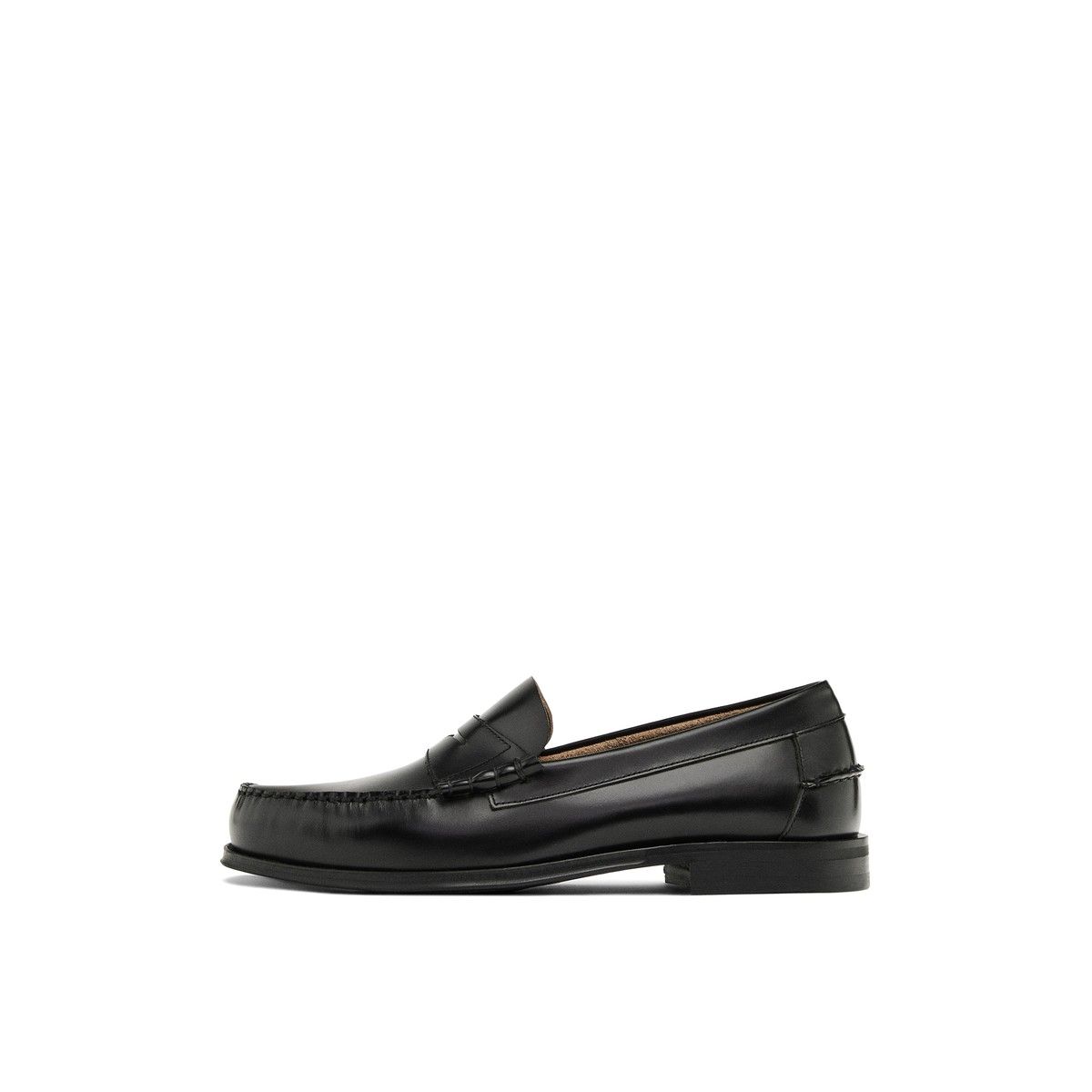 마시모두띠(MASSIMO DUTTI) 레더 페니 스트랩 로퍼