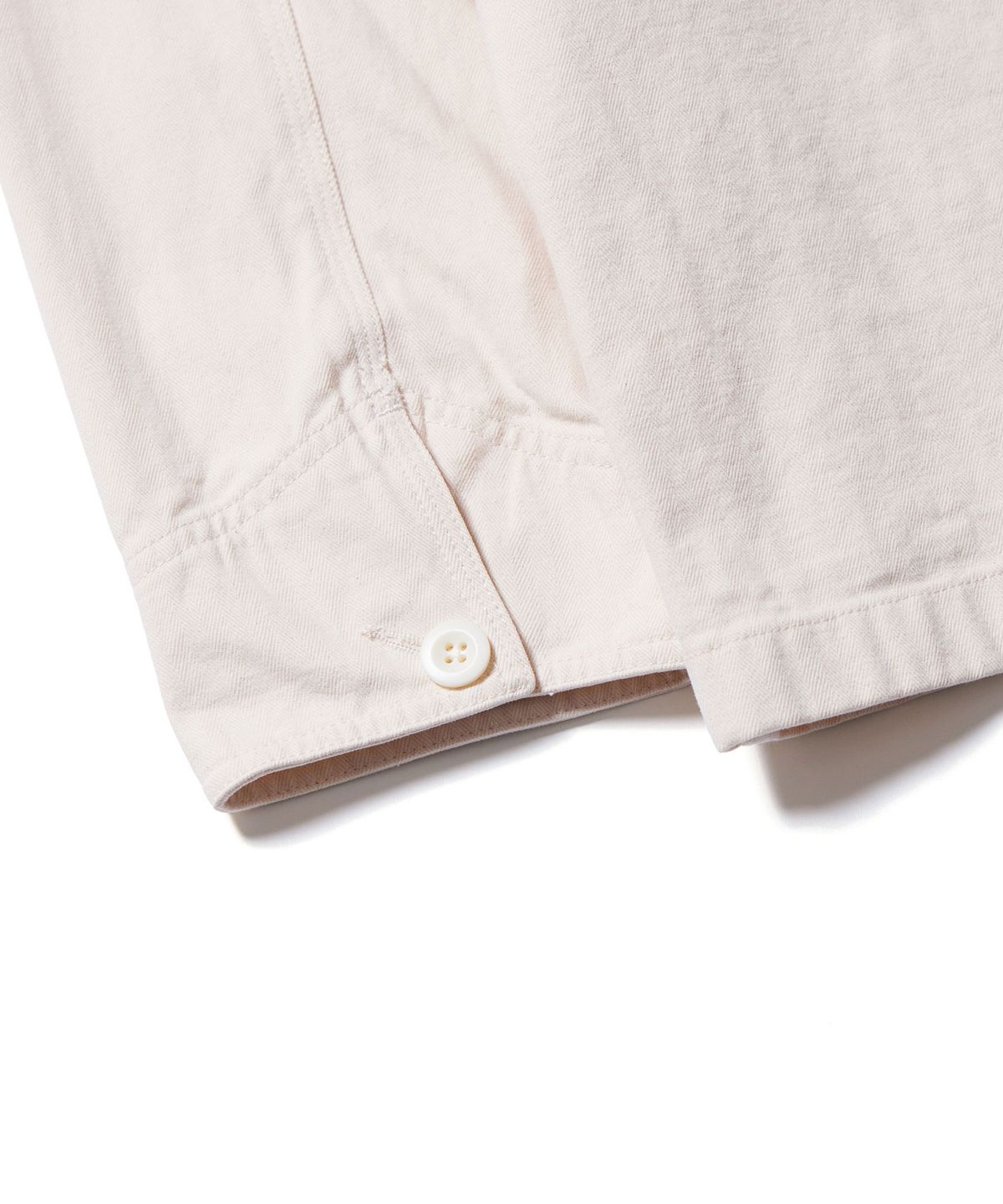 에스파이(ESFAI) ROUND ENGINEER HBT JACKET (ECRU)