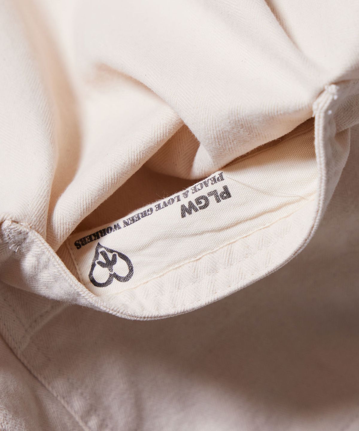 에스파이(ESFAI) ROUND ENGINEER HBT JACKET (ECRU)