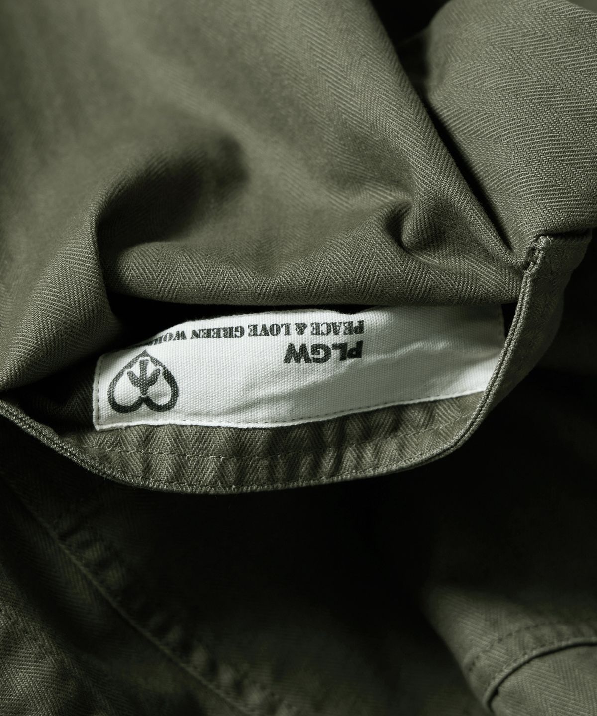 에스파이(ESFAI) ROUND ENGINEER HBT JACKET (OLIVE)