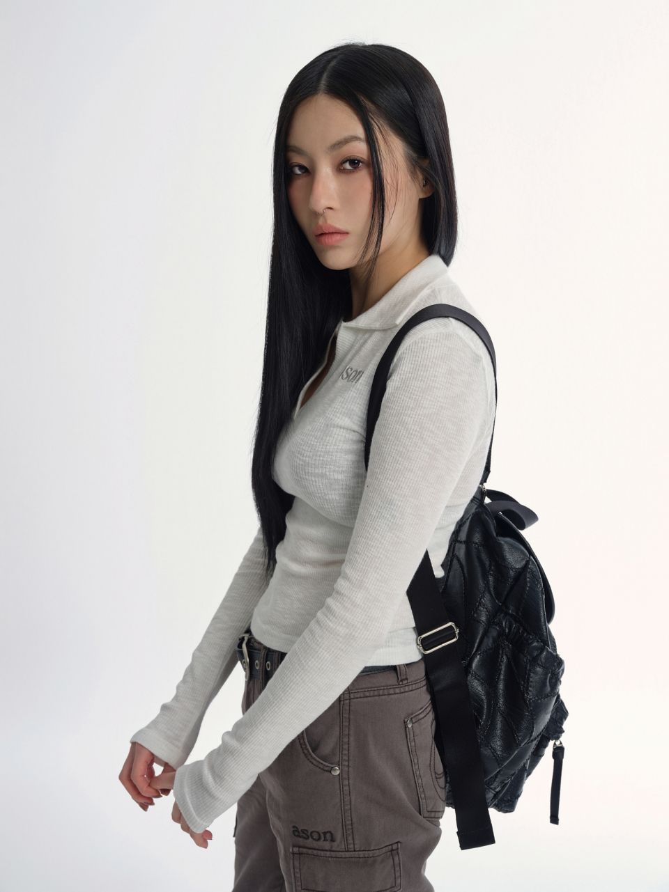 ason as\"on バックパック　ブラック新品　リュック as