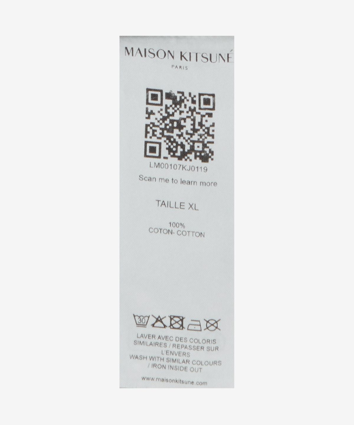 메종 키츠네(MAISON KITSUNE) 볼드 폭스 헤드 패치 오버사이즈 반소매 티셔츠 - 핑크 클레이 / LM00107KJ01190172