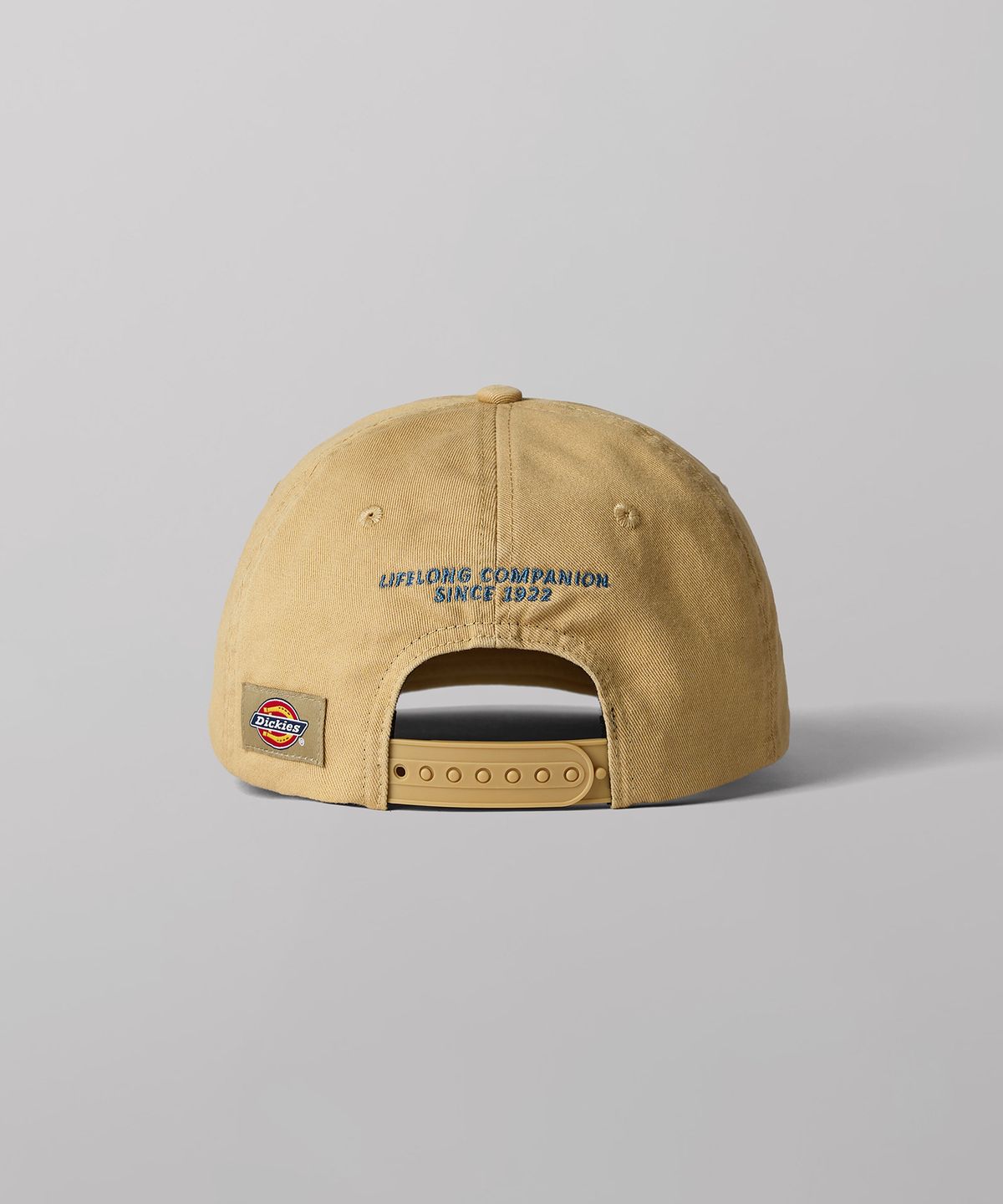 디키즈(DICKIES) 워시드 배너 로고 볼캡 Khaki
